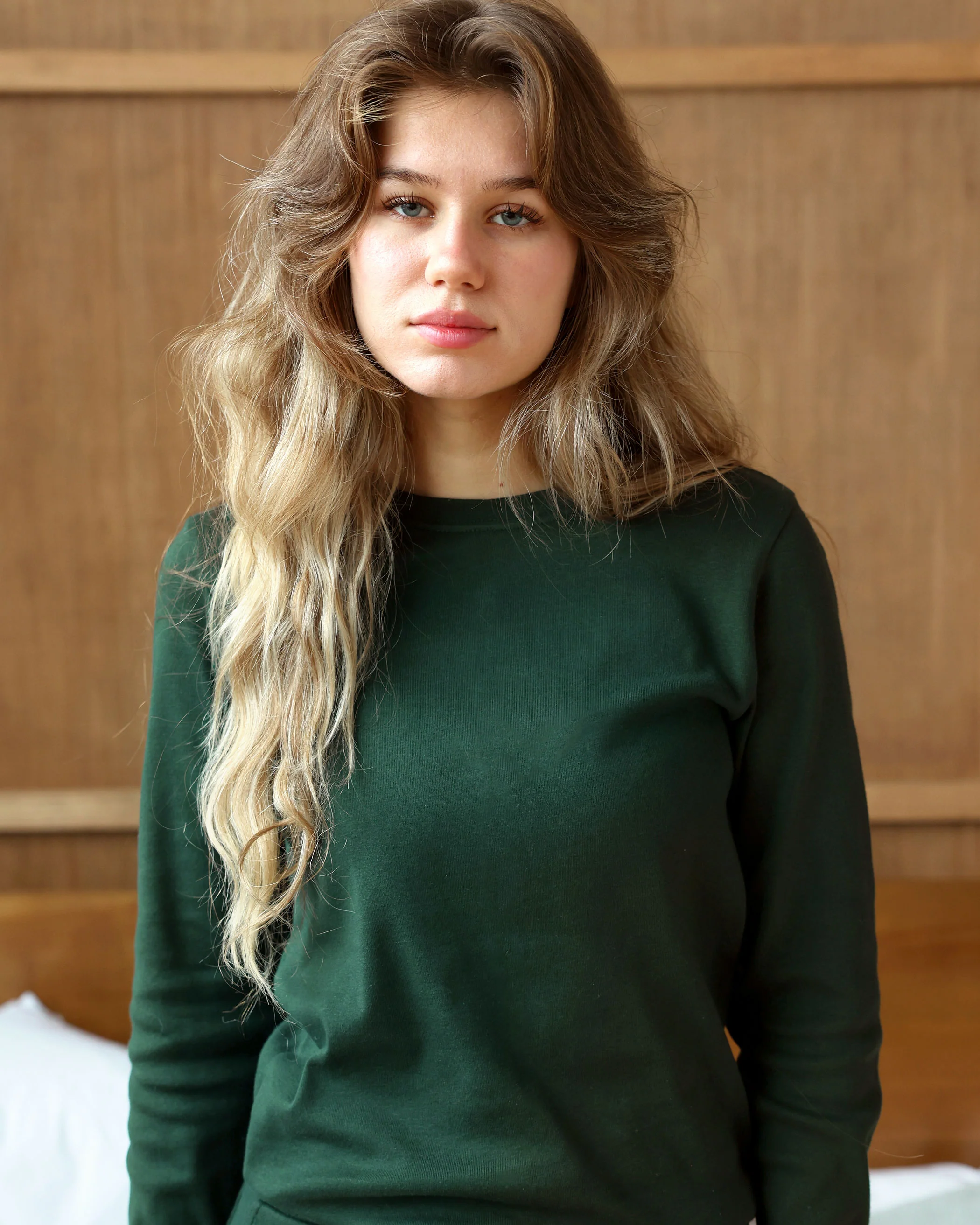 Almost Pyjama Long Sleeve Tee Forest - Unisex - Image 7