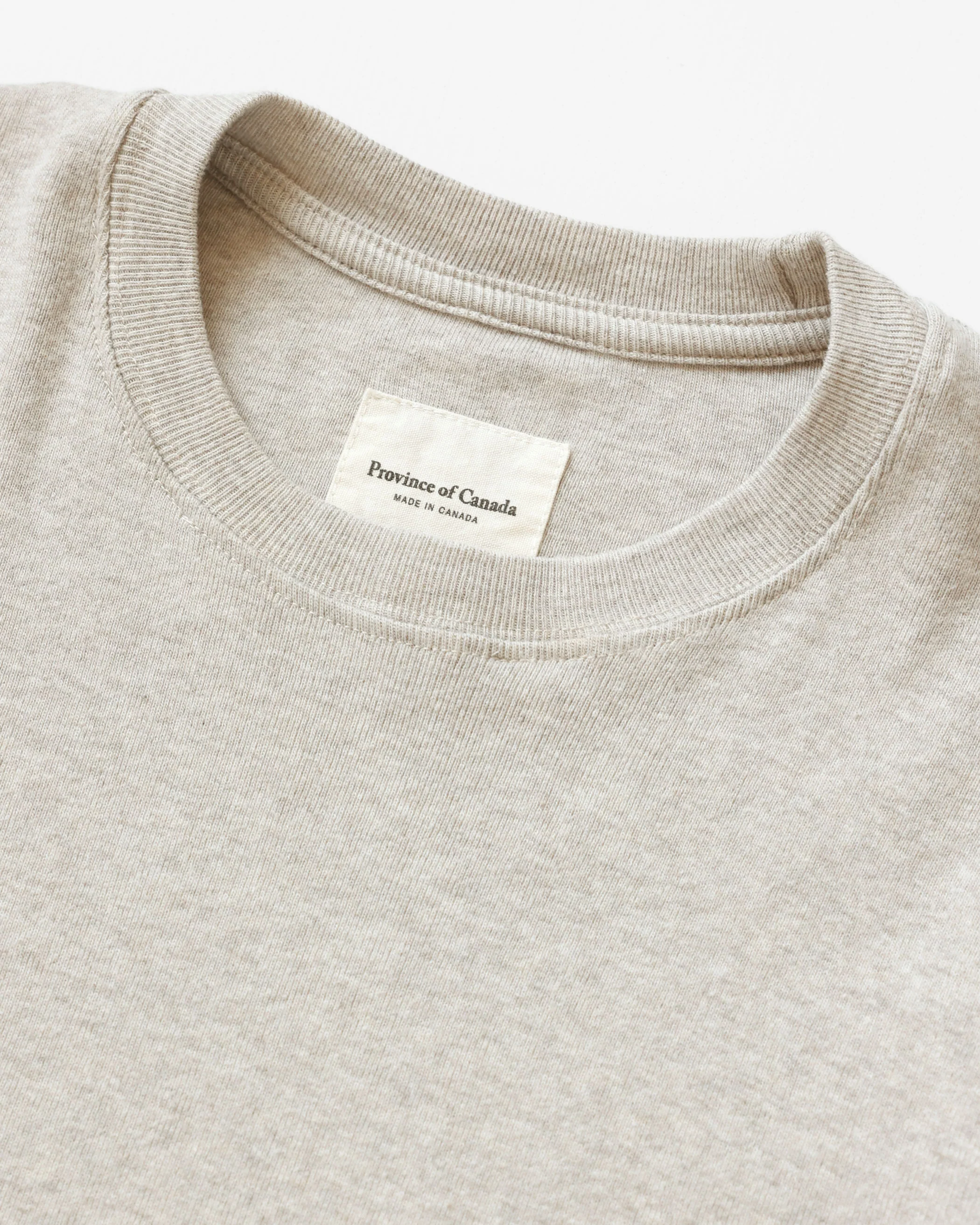 Almost Pyjama Long Sleeve Tee Oatmeal - Unisex - Image 4