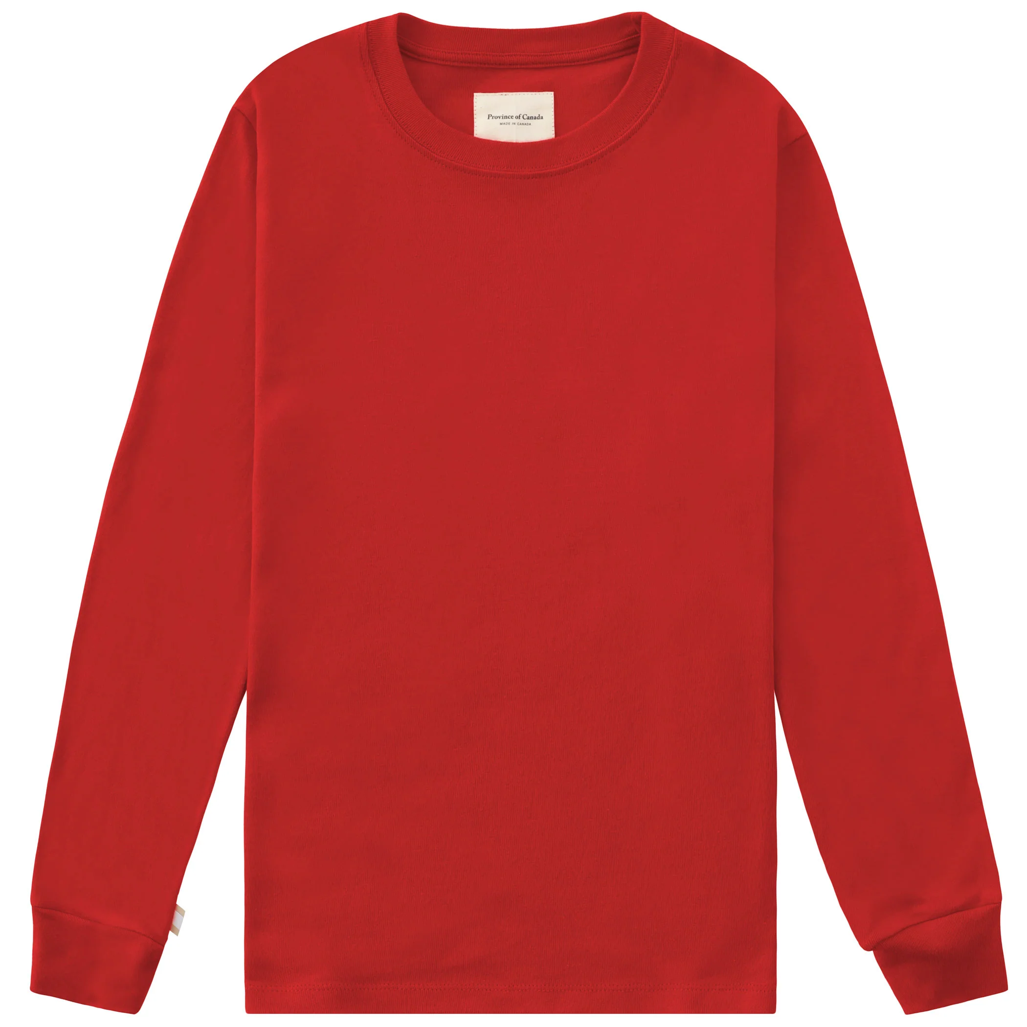 Almost Pyjama Long Sleeve Tee Red - Unisex