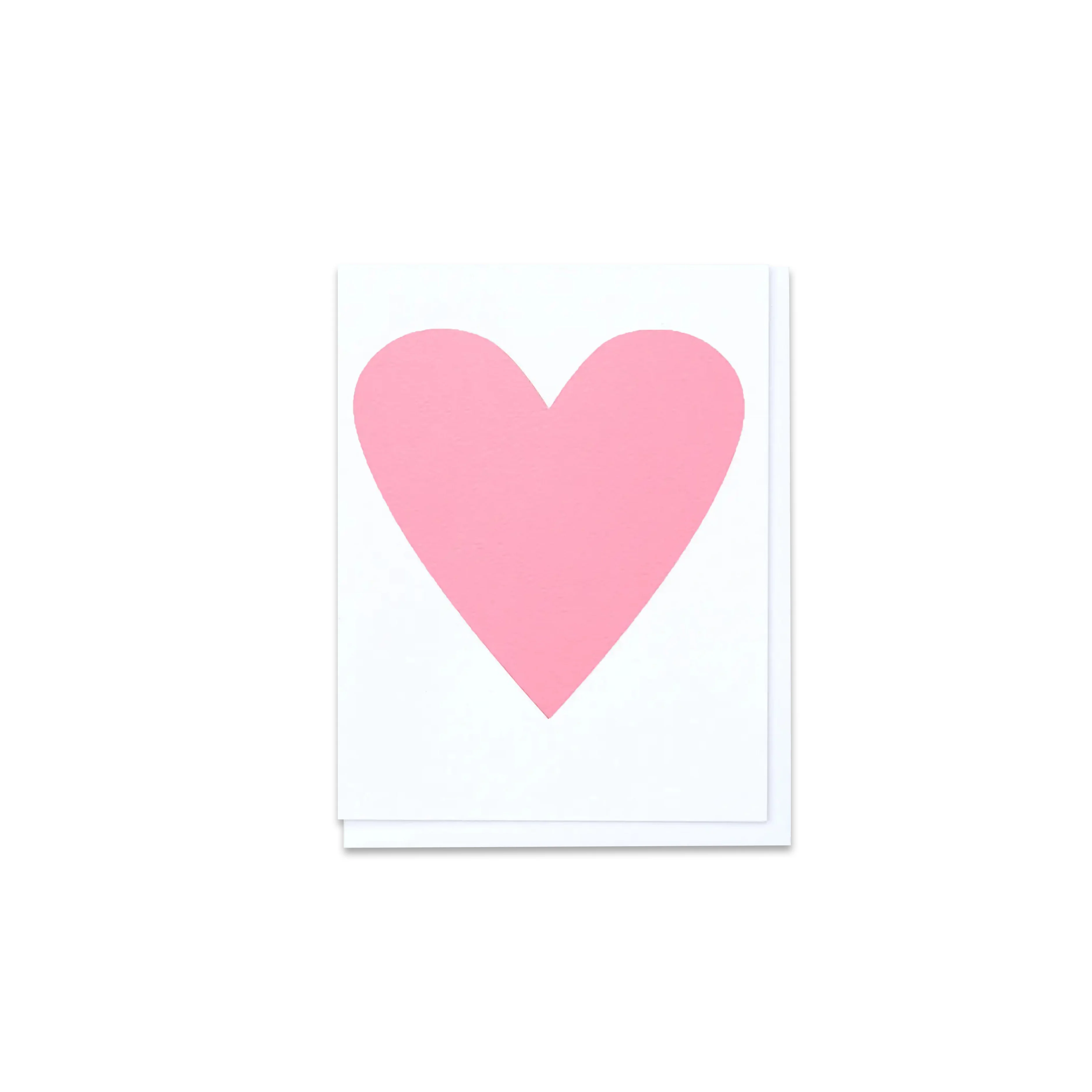 Baby Pink Heart Greeting Card
