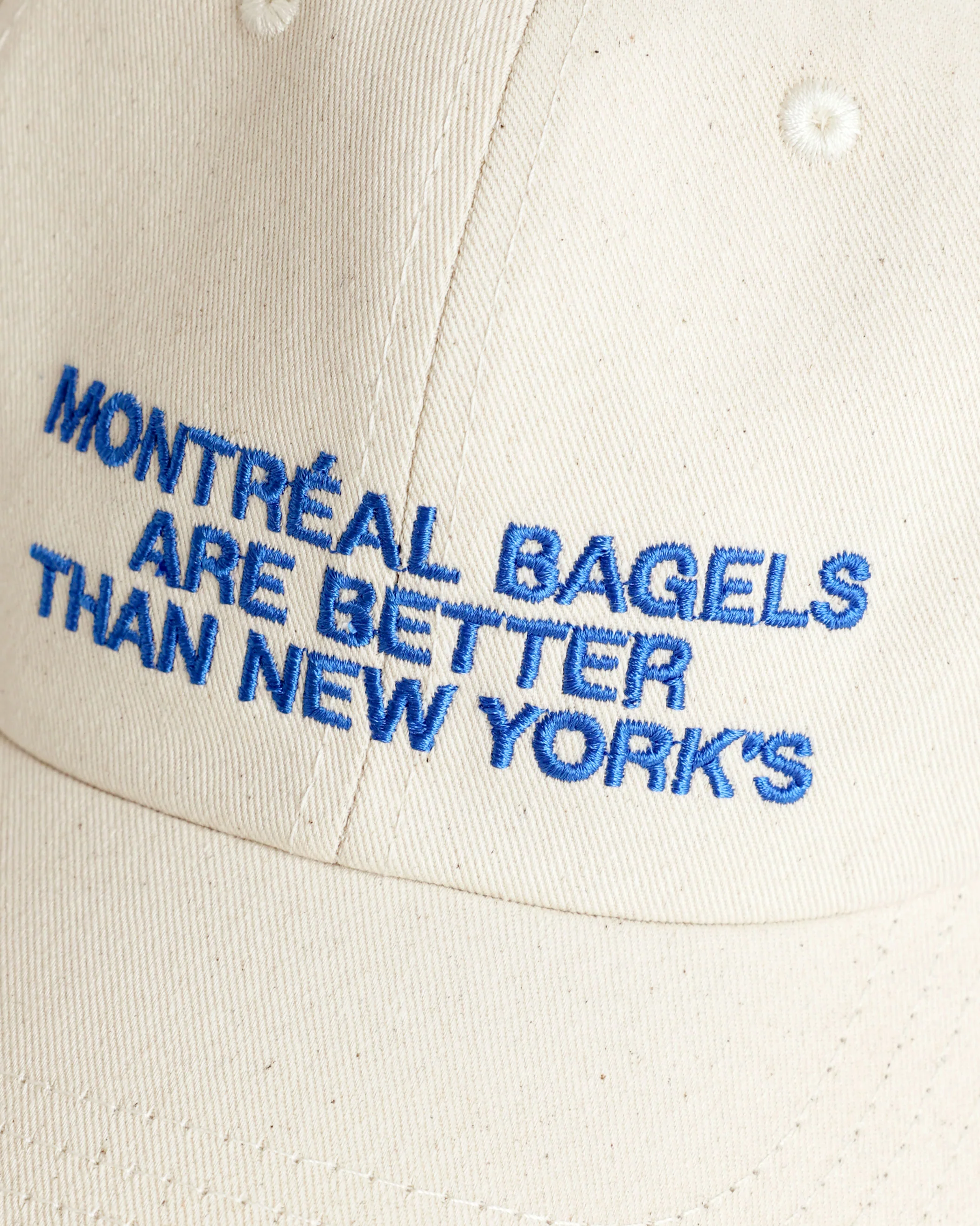 Montreal Bagels Baseball Hat Natural - Image 5