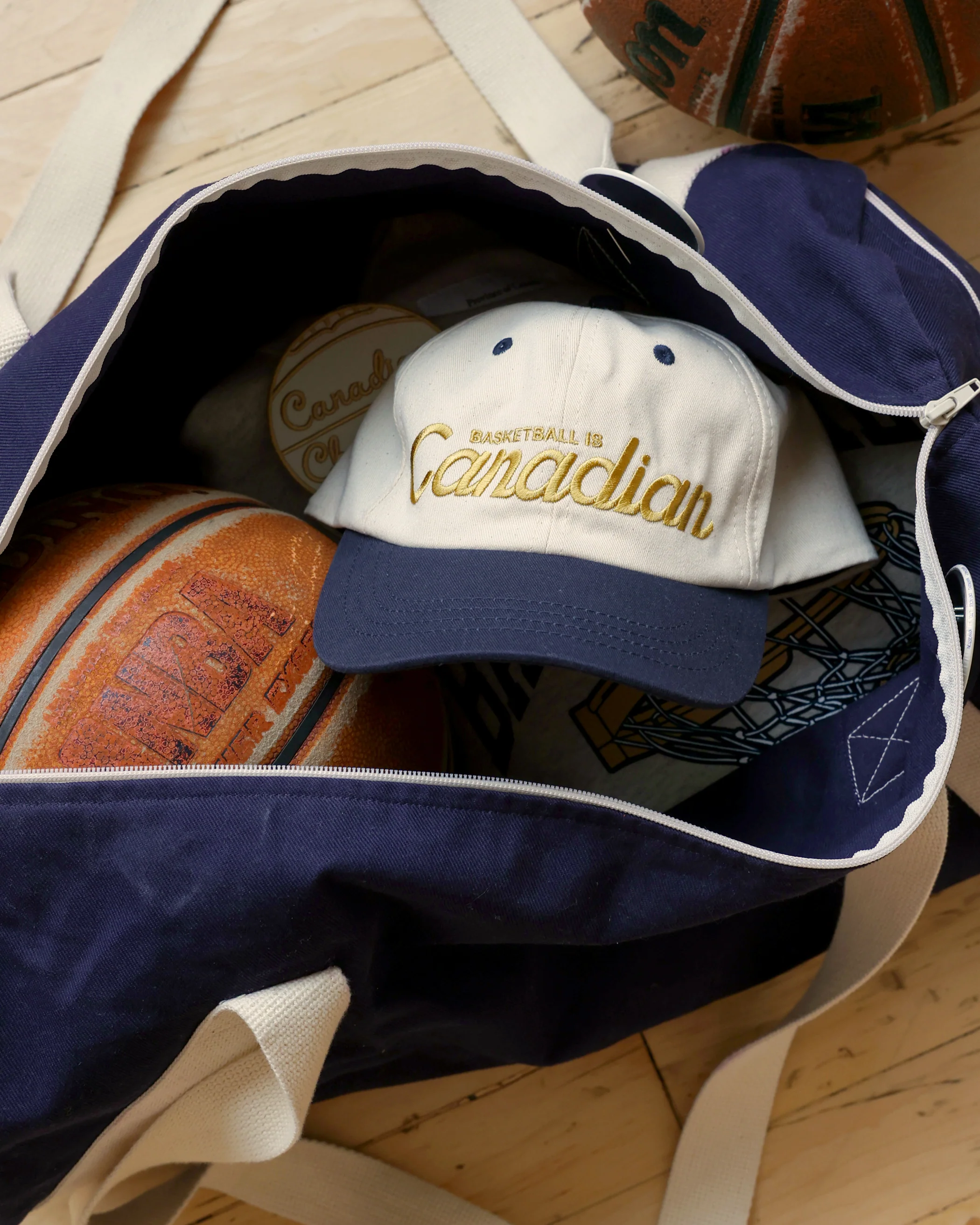Basketball is Canadian Baseball Hat - Image 2
