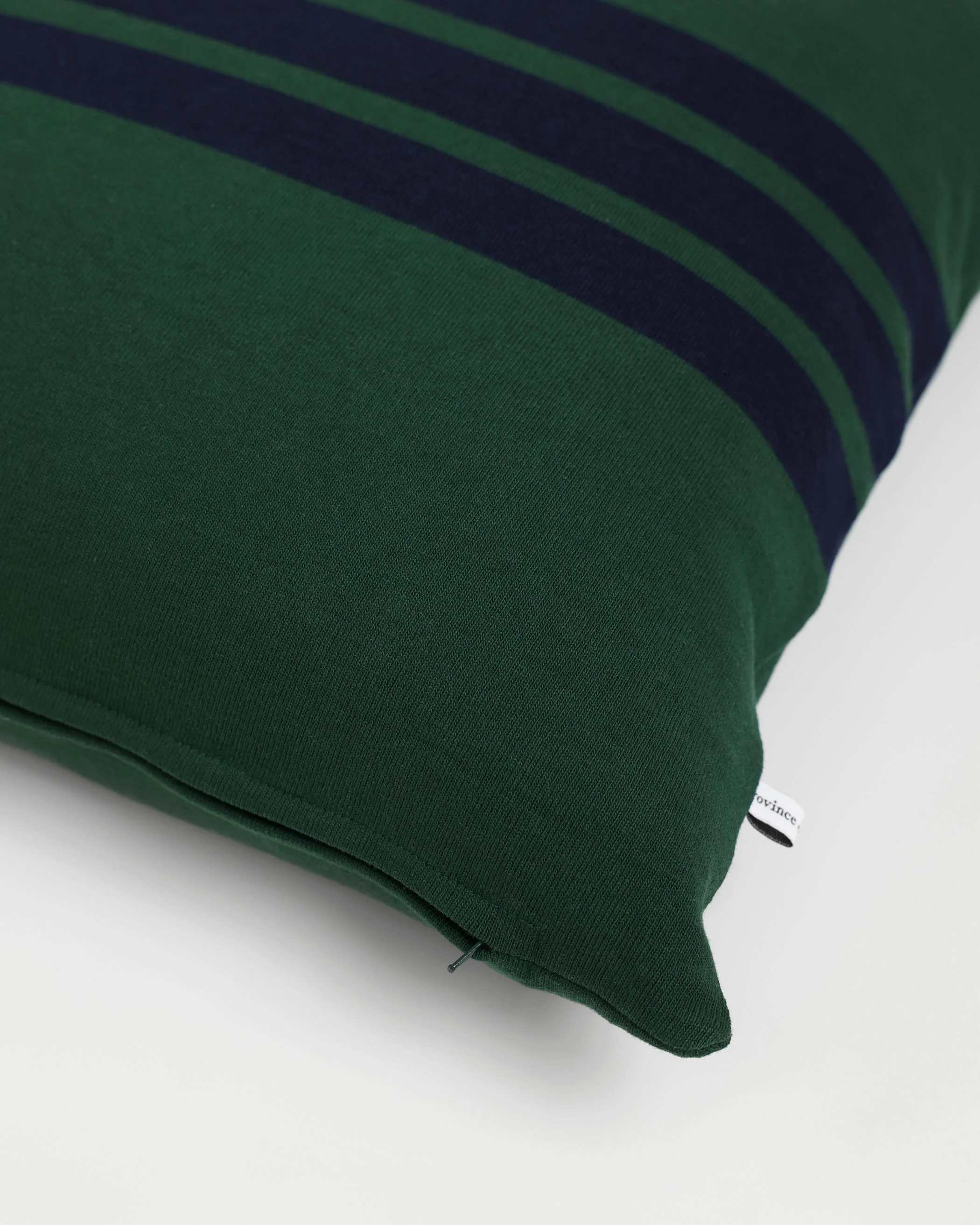 Brackley Cushion Cover Navy and Forest - Image 4