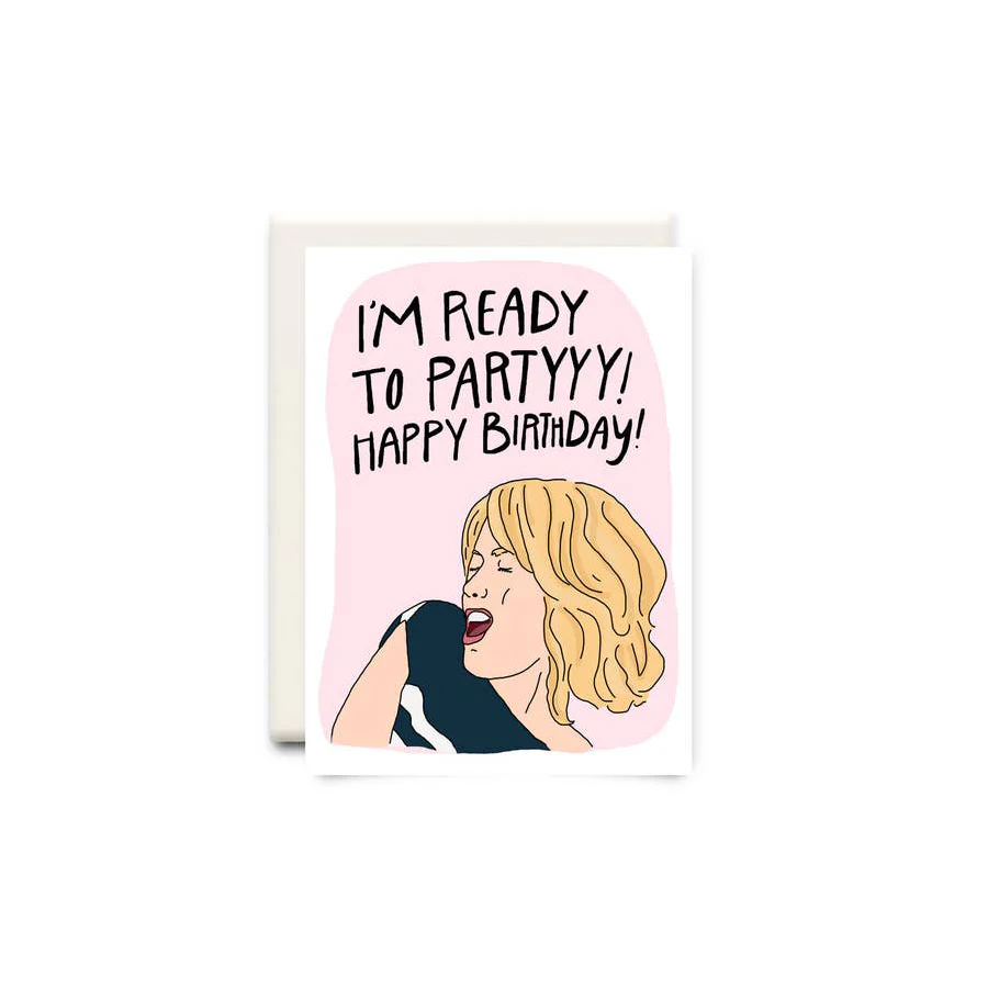 Bridesmaids Ready To Party Greeting Card