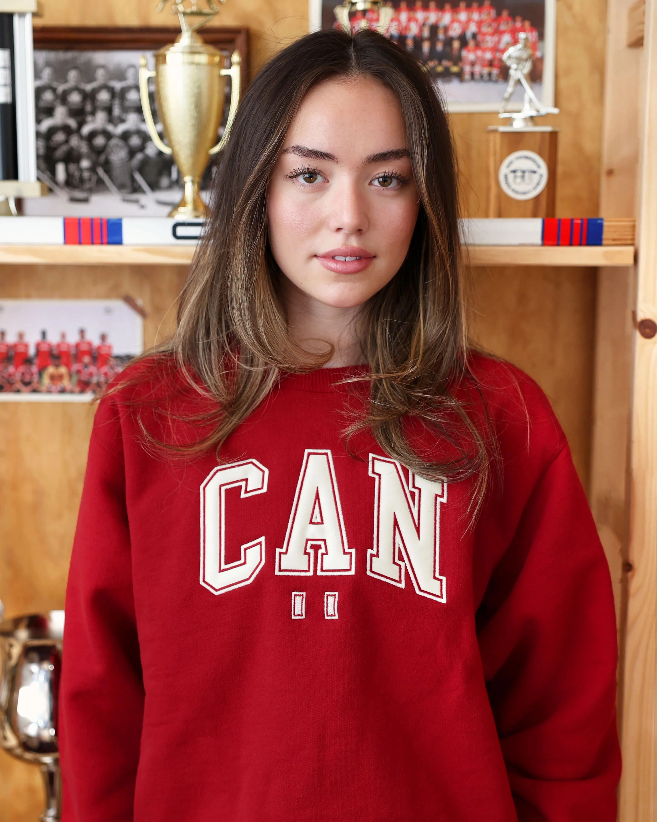 CAN Sweatshirt Red - Unisex - Image 2