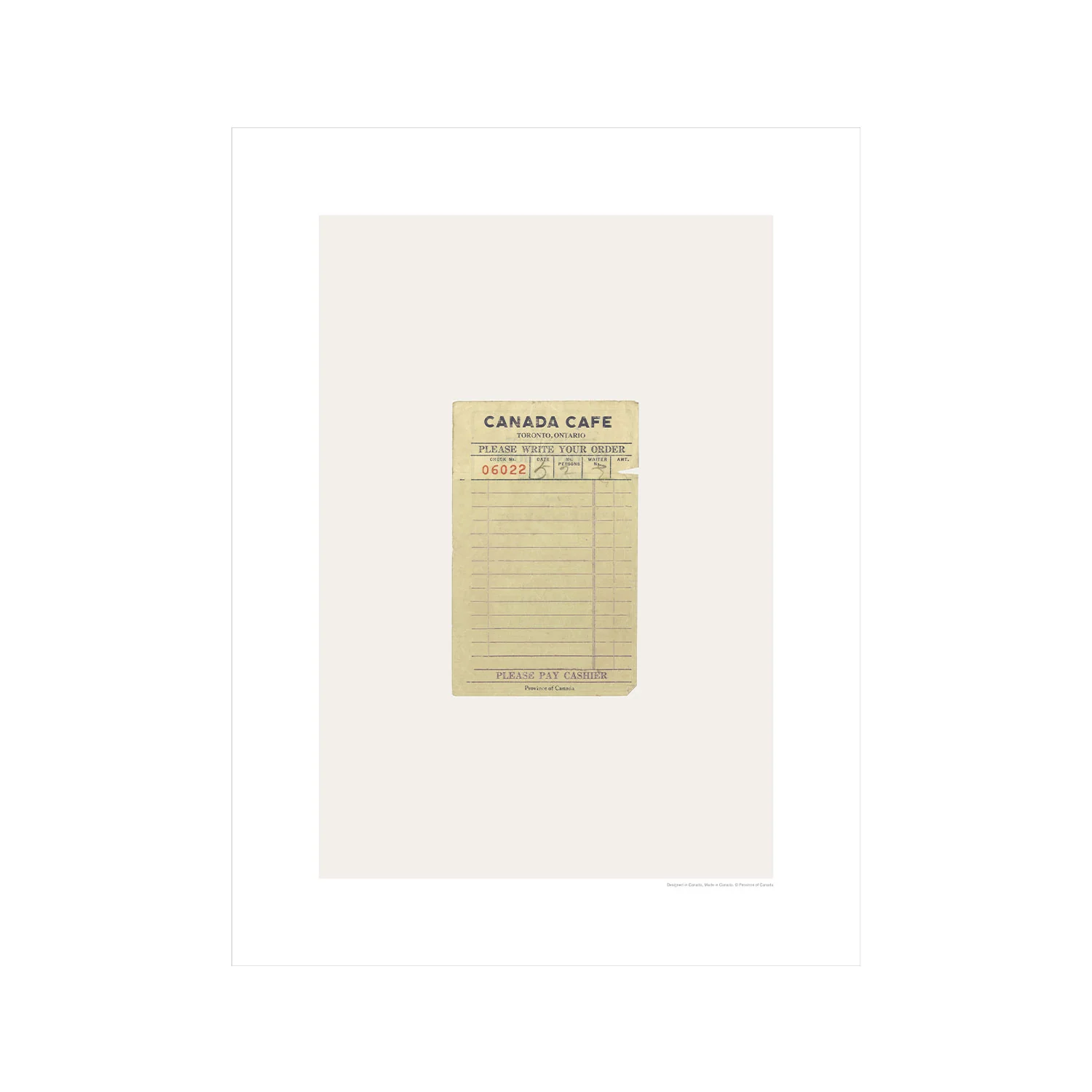 Canada Cafe Print - Image 6