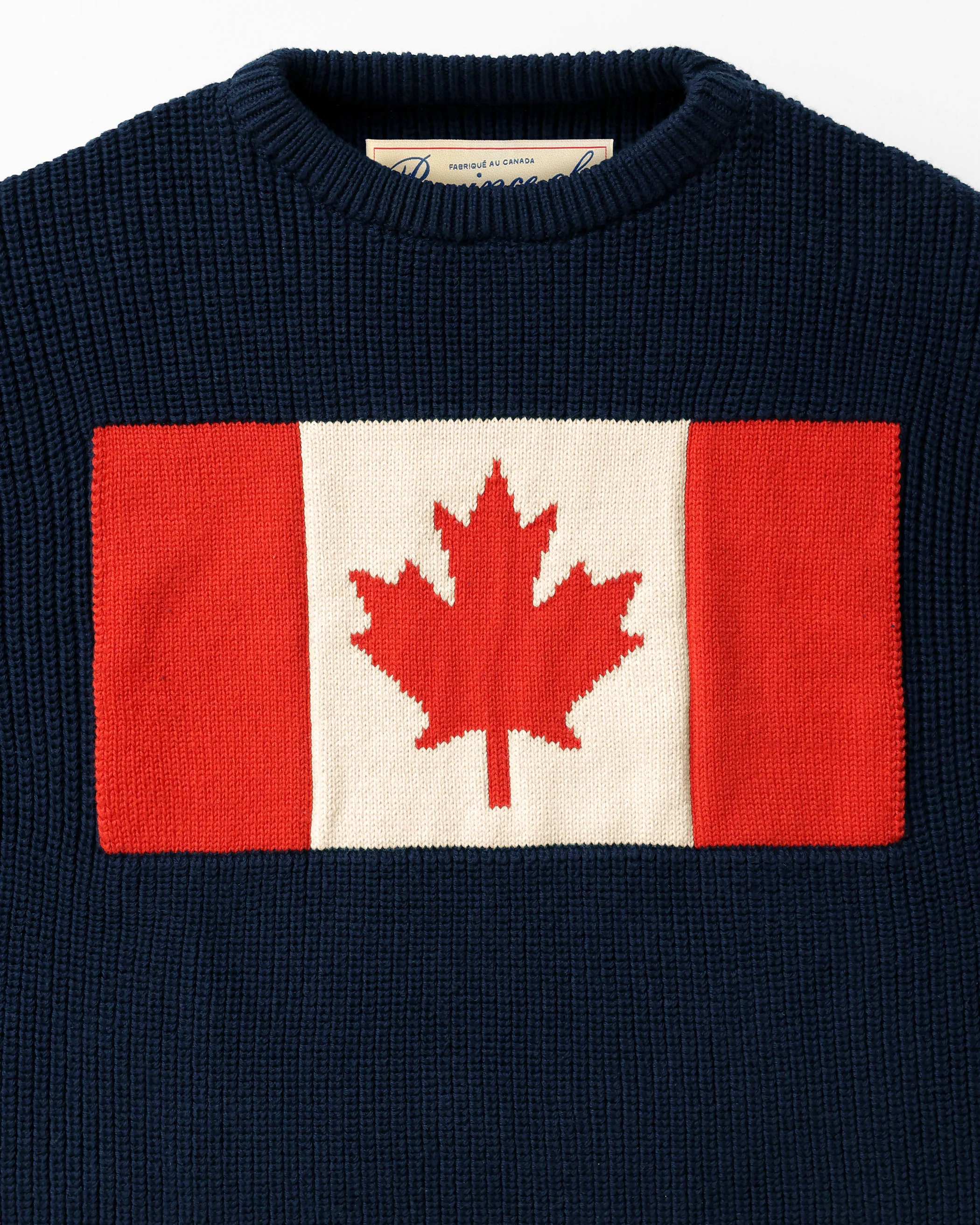 Canada Flag Cotton Knit Sweater - Unisex - Image 5