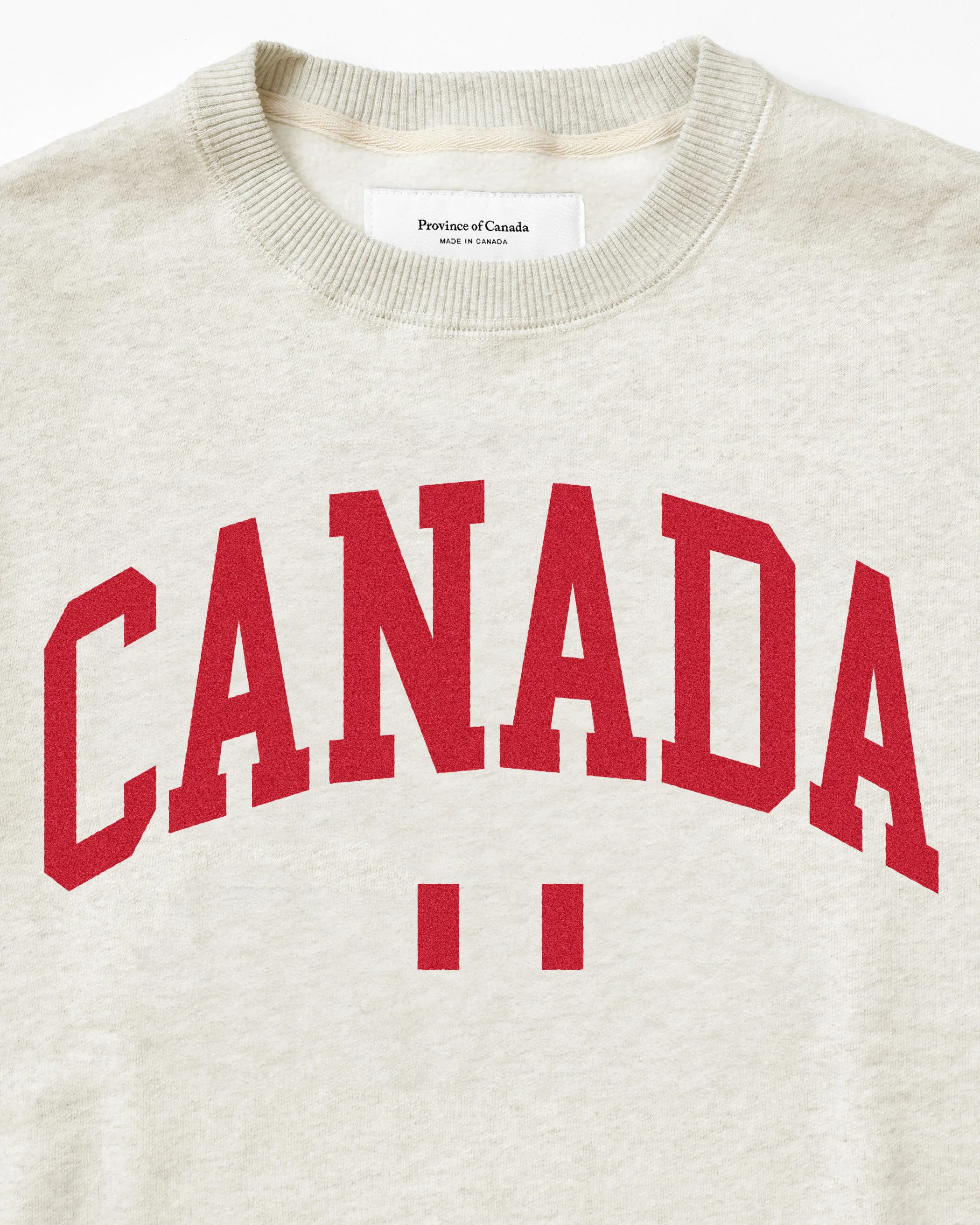 Canada Fleece Sweatshirt Eggshell - Unisex - Image 6