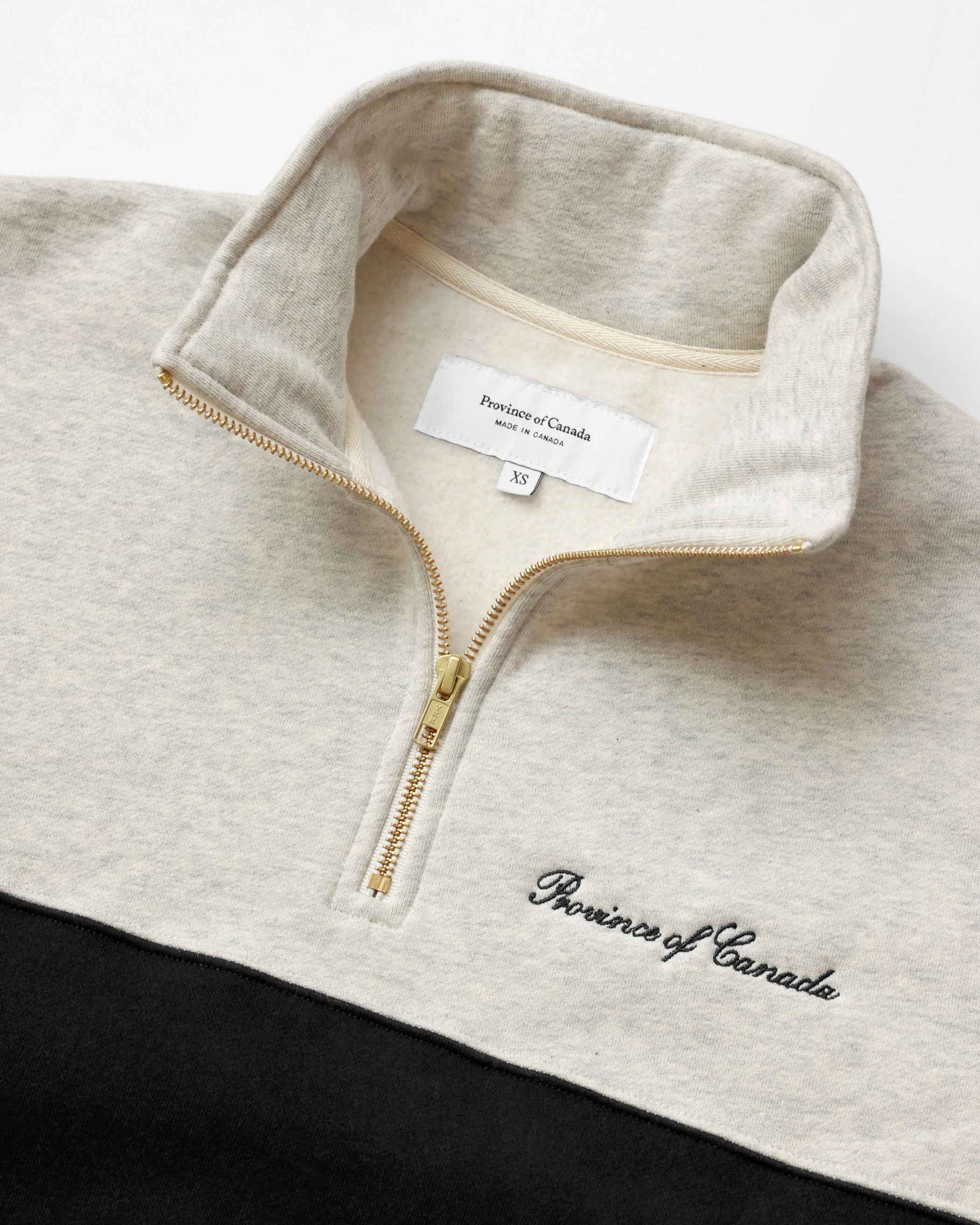 Club Fleece Half Zip Black - Unisex - Image 5