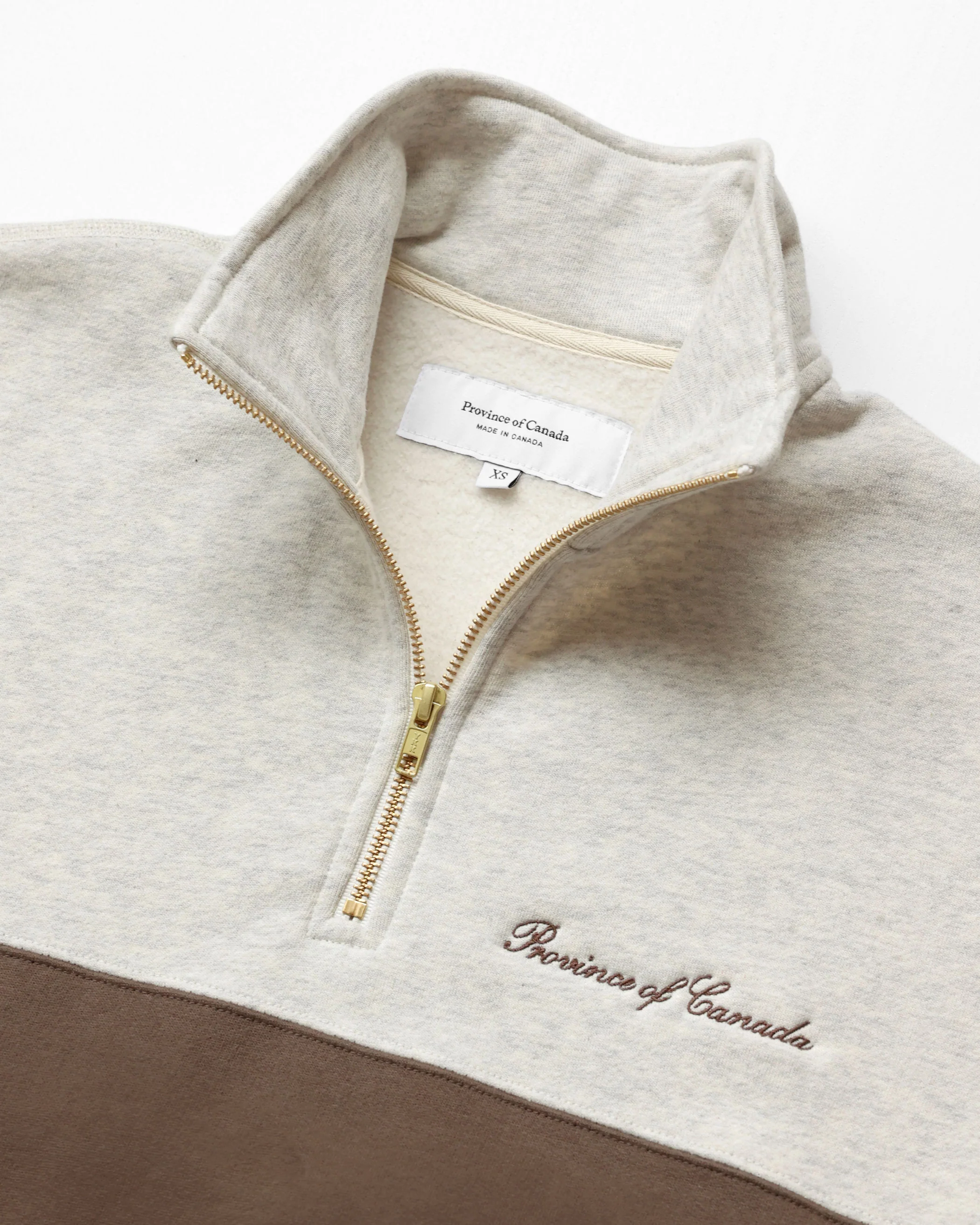 Club Fleece Half Zip Chestnut - Unisex - Image 3
