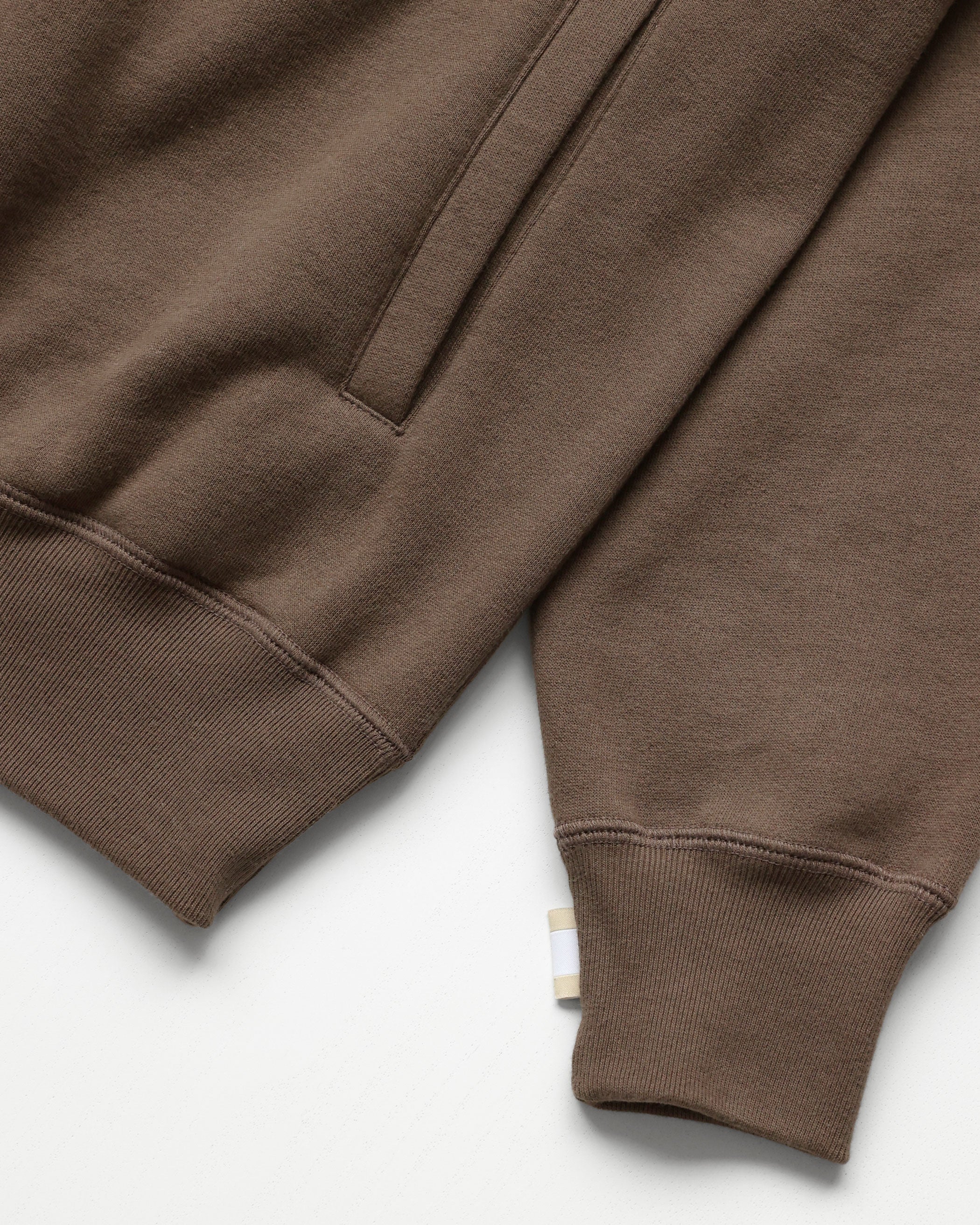 Club Fleece Half Zip Chestnut - Unisex - Image 5