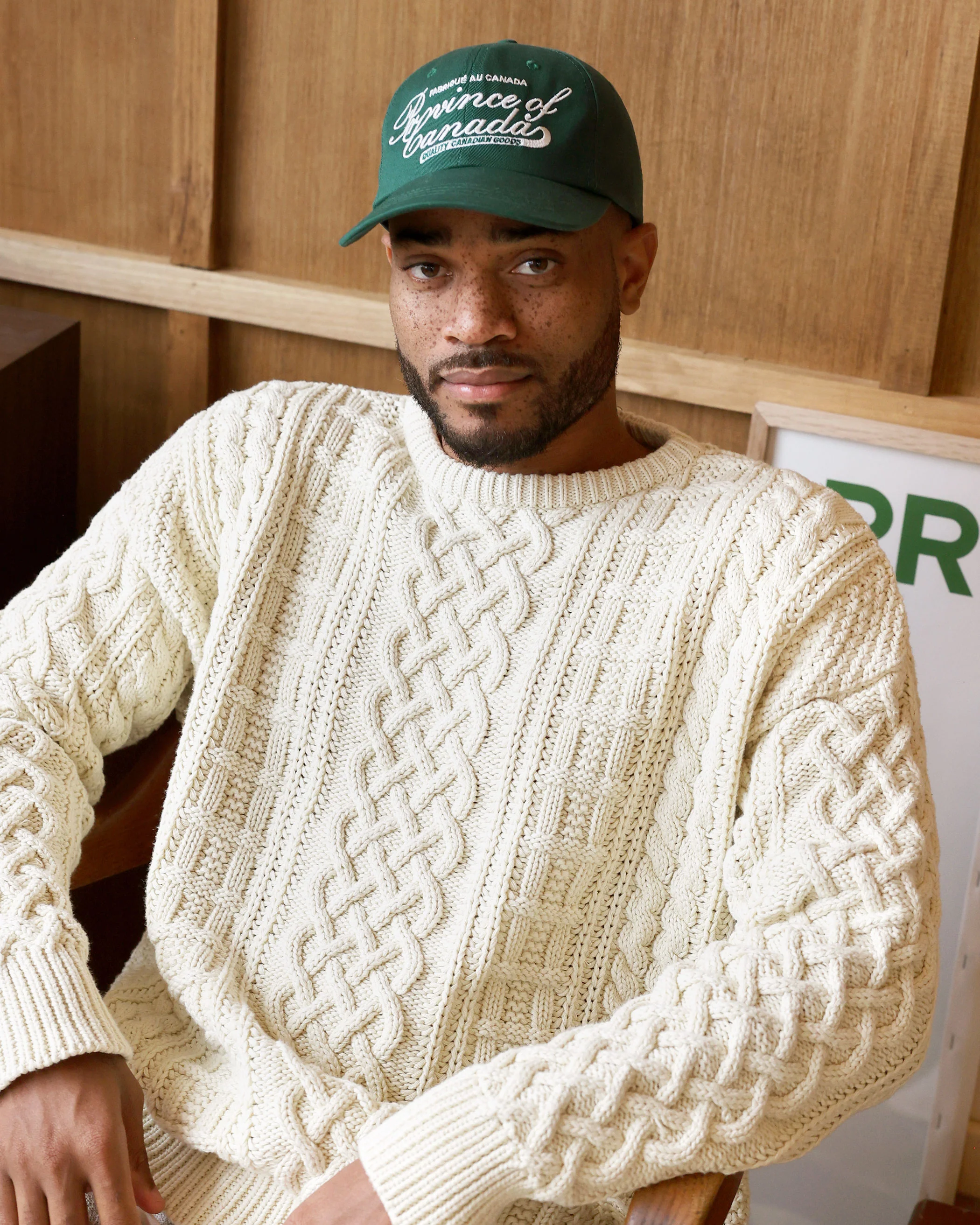Script Logo Baseball Hat Forest - Image 2