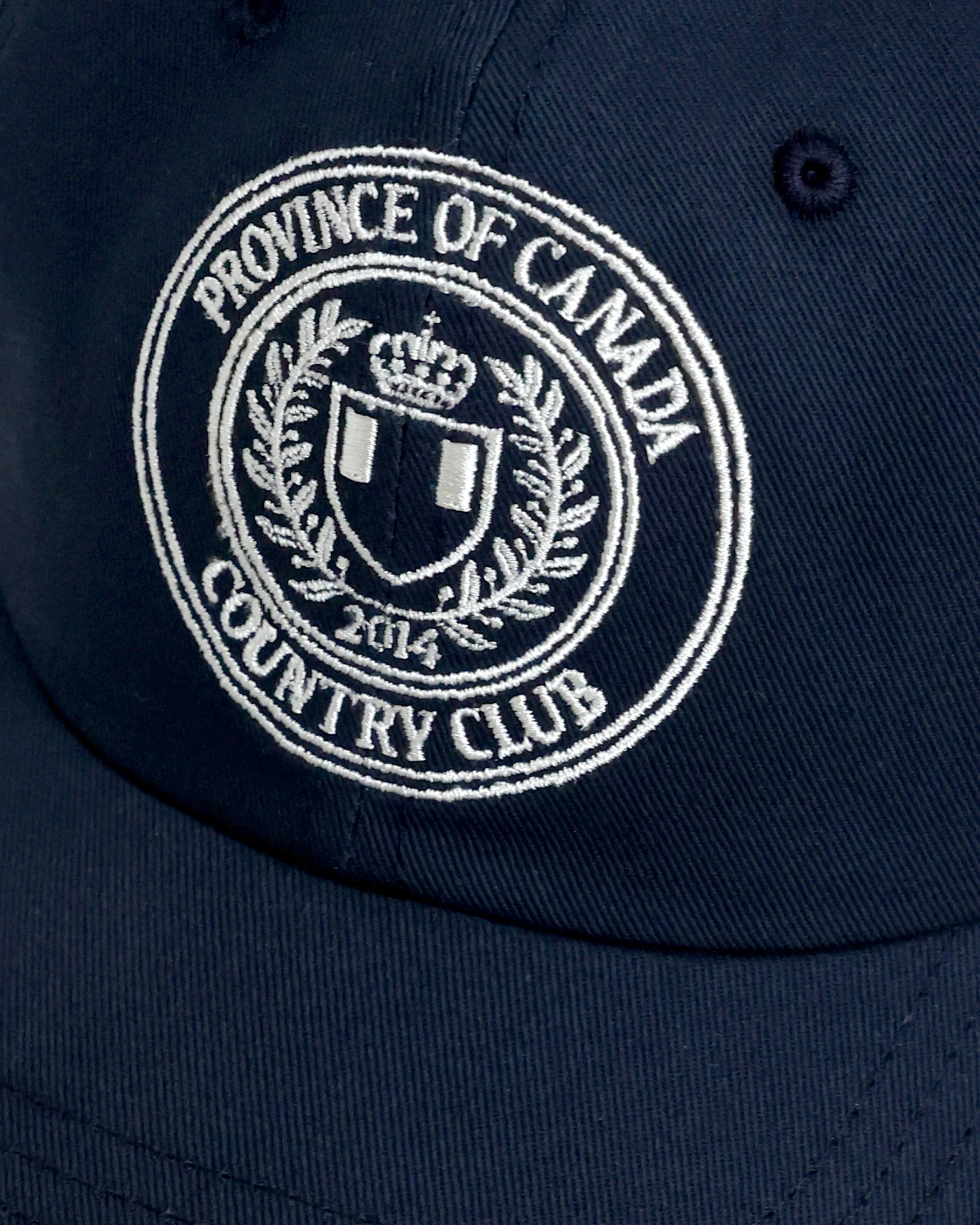 Country Club Baseball Hat Navy - Image 4