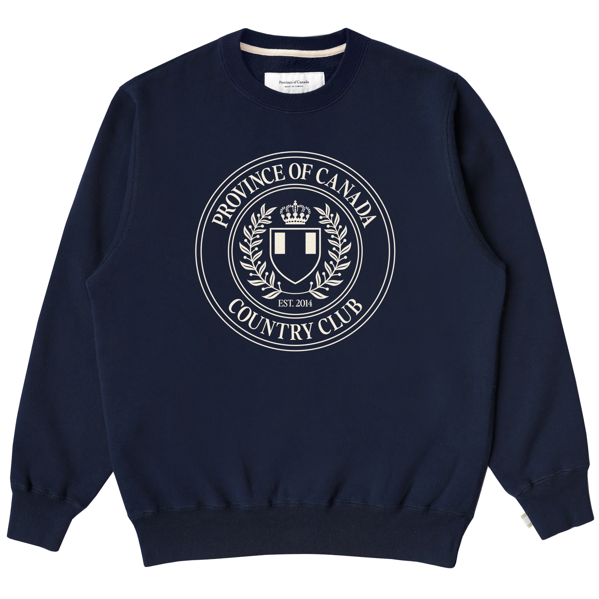 Country Club Fleece Sweatshirt Navy - Unisex