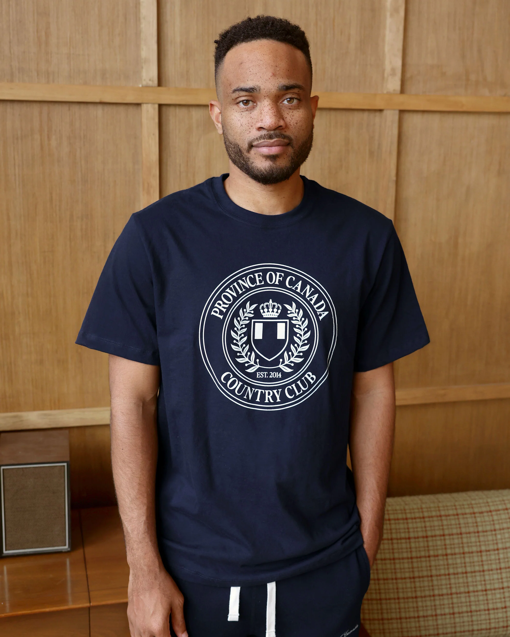 Country Club Tee Navy - Unisex - Image 3