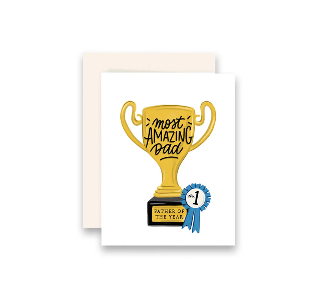Dad Trophy Greeting Card