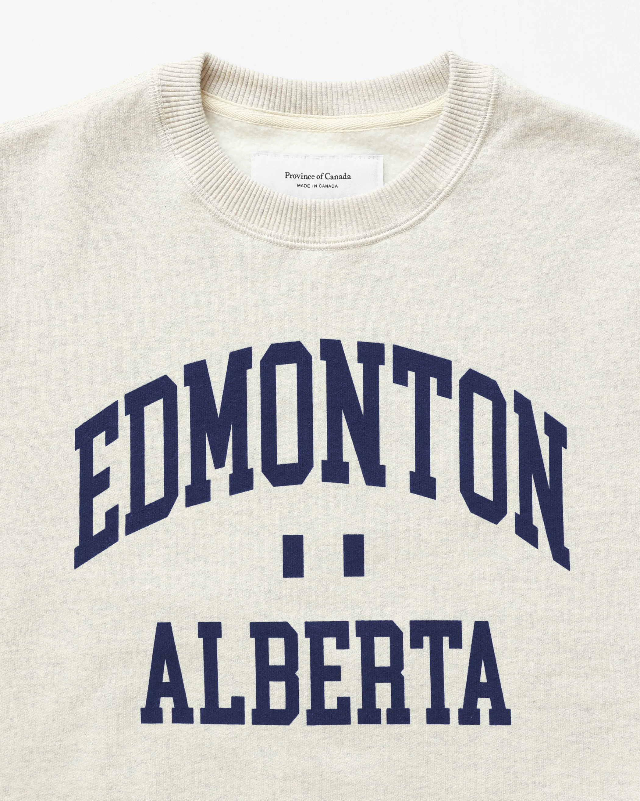 Edmonton Fleece Sweatshirt Eggshell - Unisex - Image 4