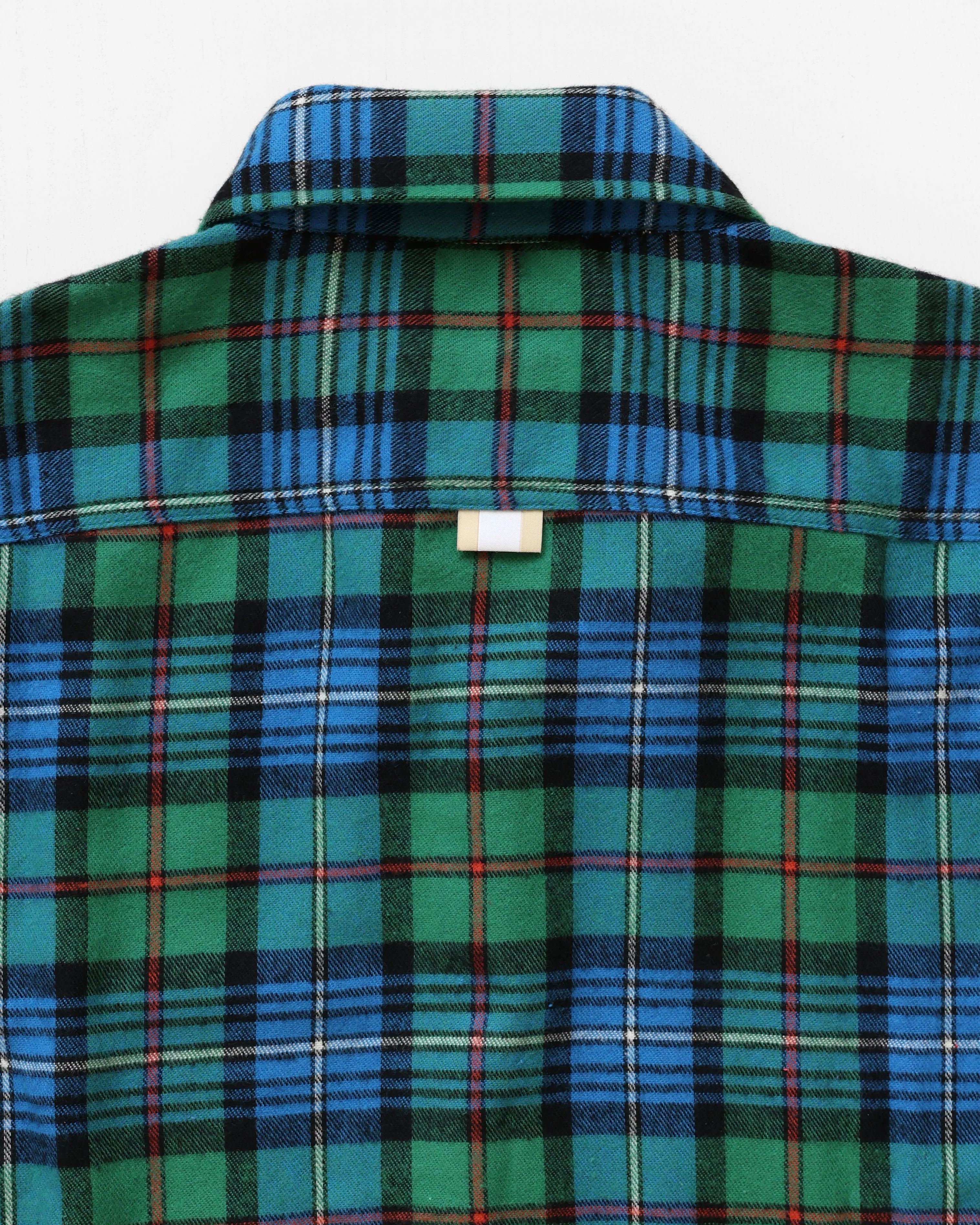 Evergreen Plaid Flannel Shirt - Unisex - Image 8