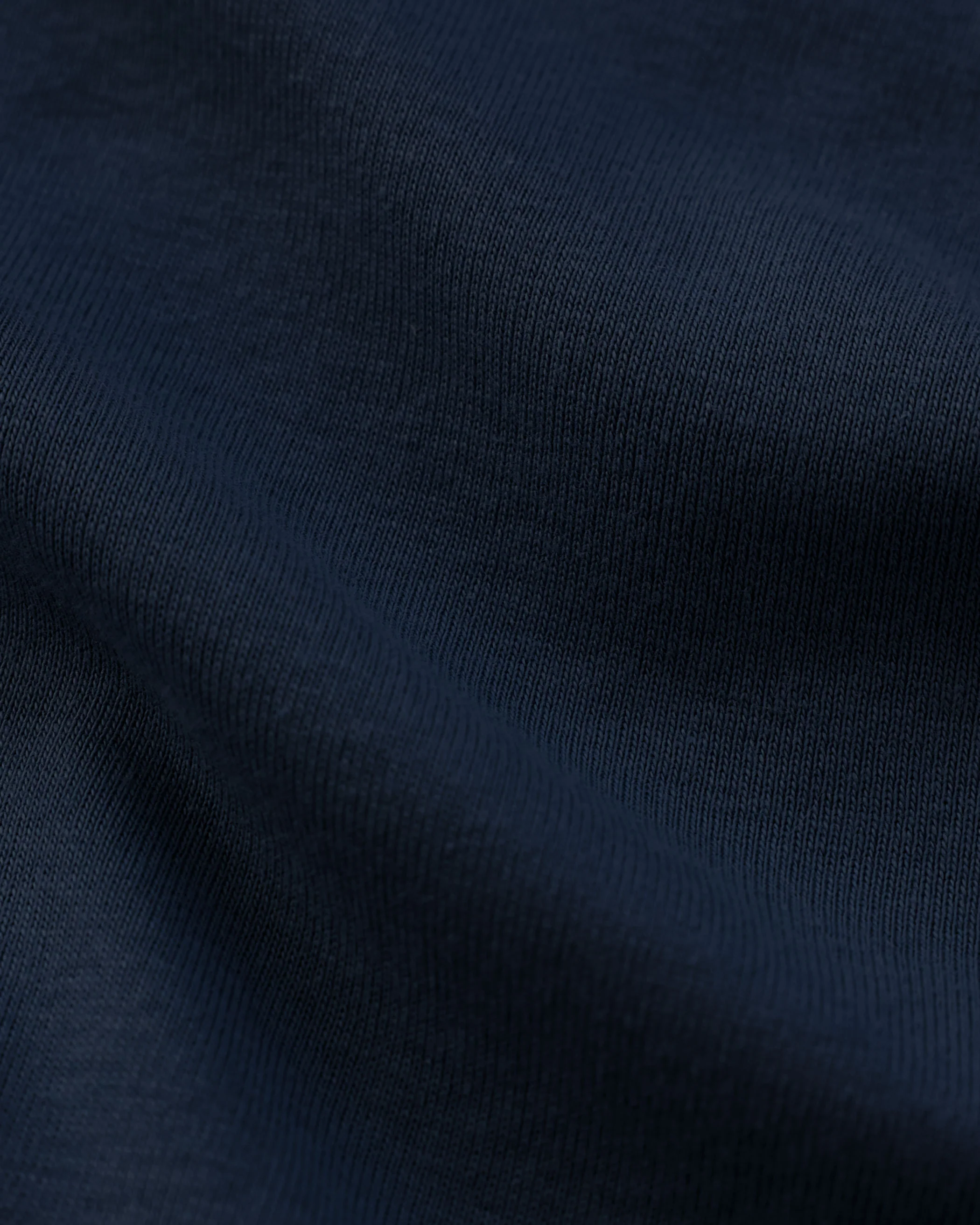 Fine Ribbed Long Sleeve Dress Navy - Image 5
