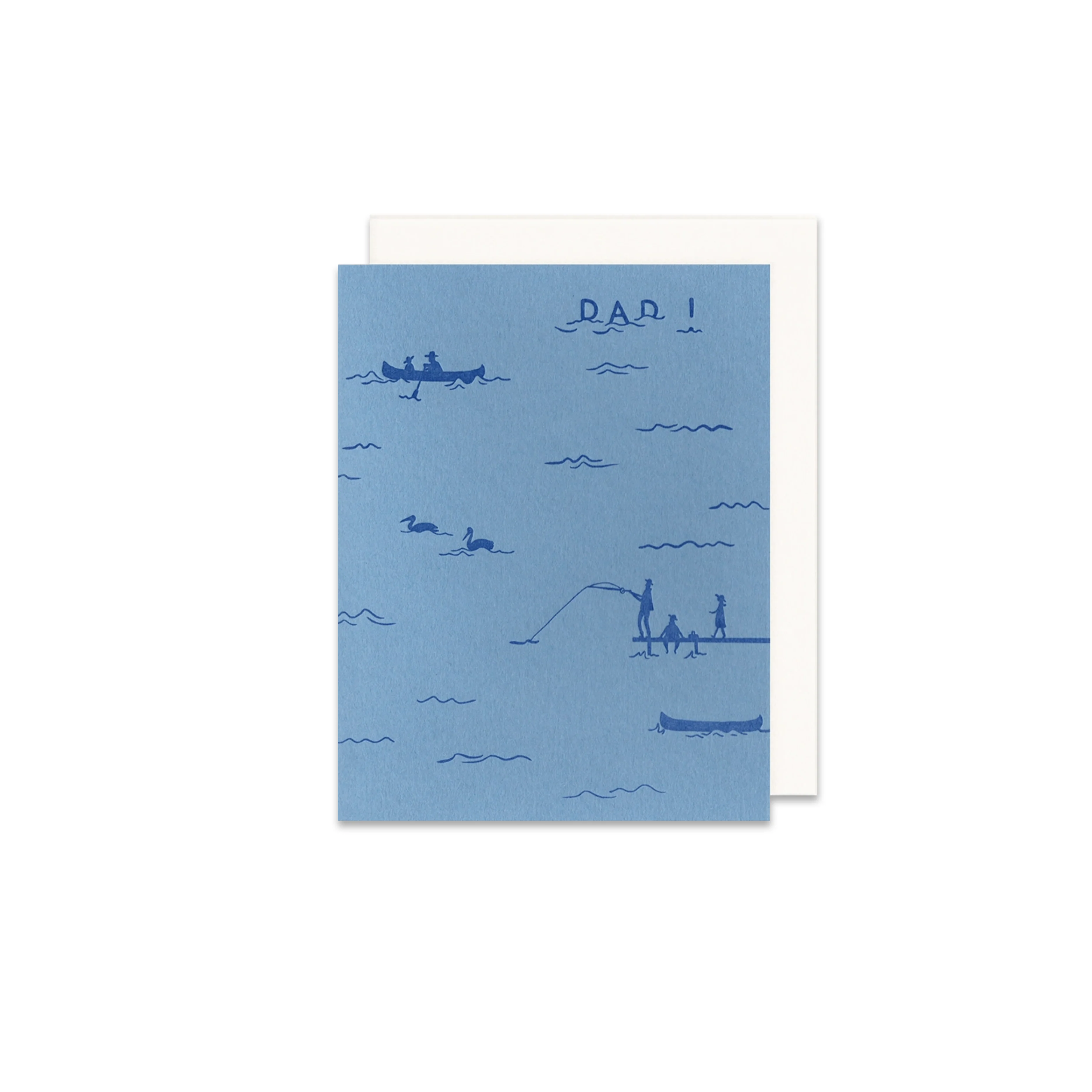 Fishing Dad Greeting Card