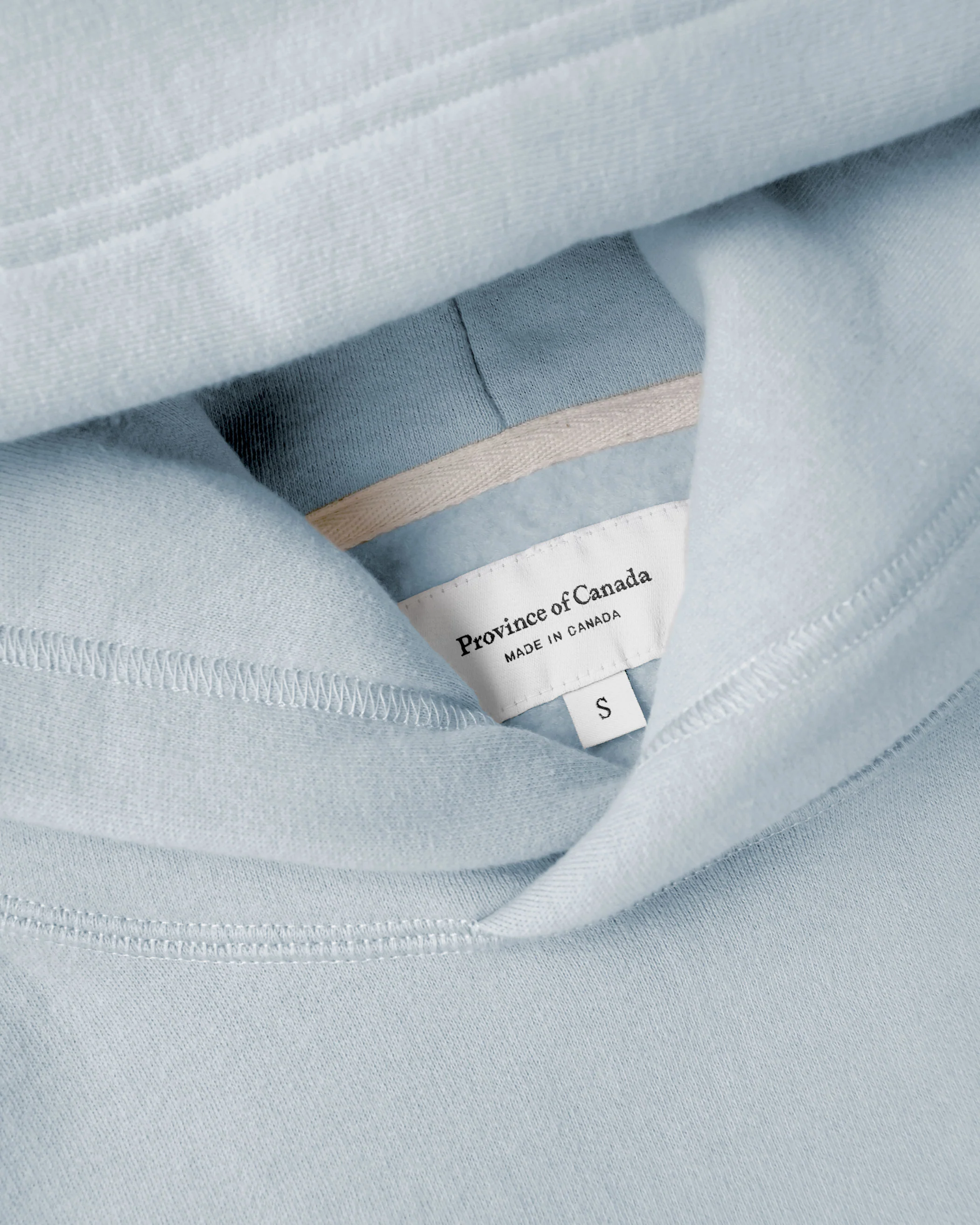 Flag Fleece Hoodie Blueish - Unisex - Image 5