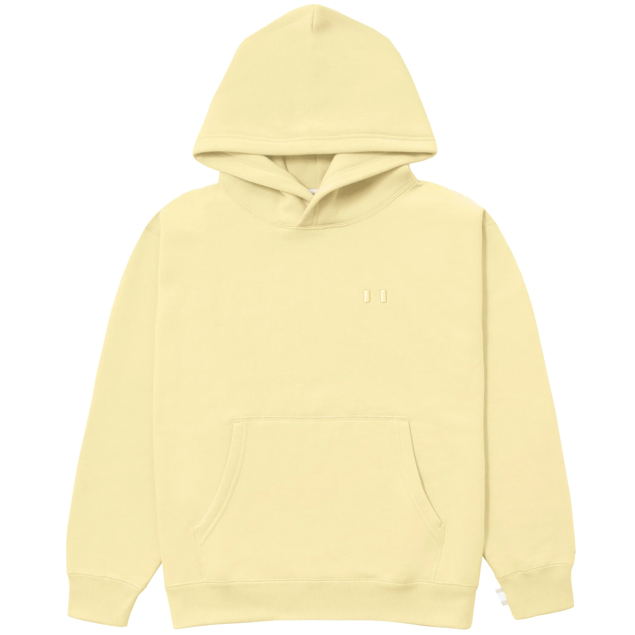 Flag Fleece Hoodie Butter - Unisex