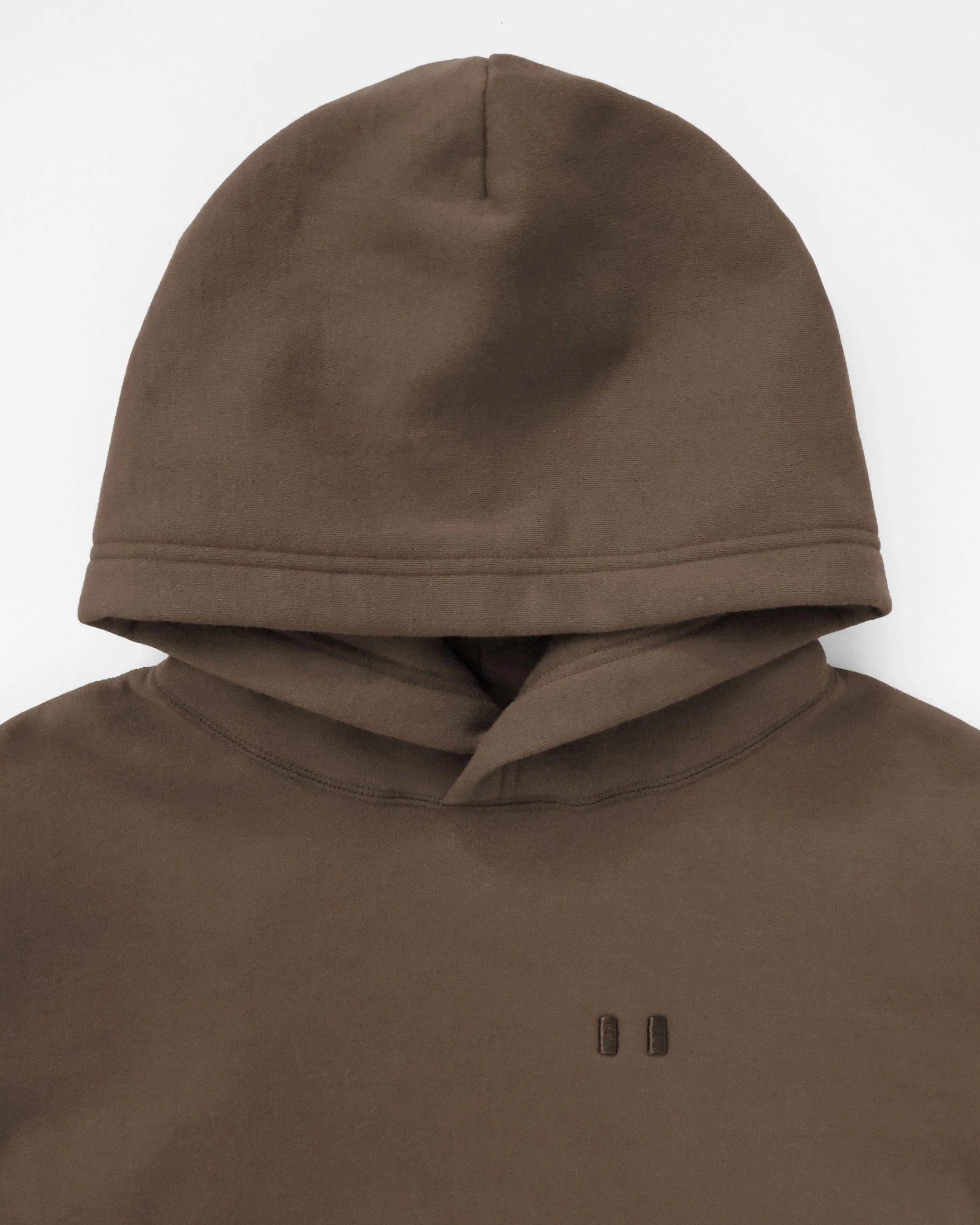 Flag Fleece Hoodie Chestnut - Unisex - Image 4