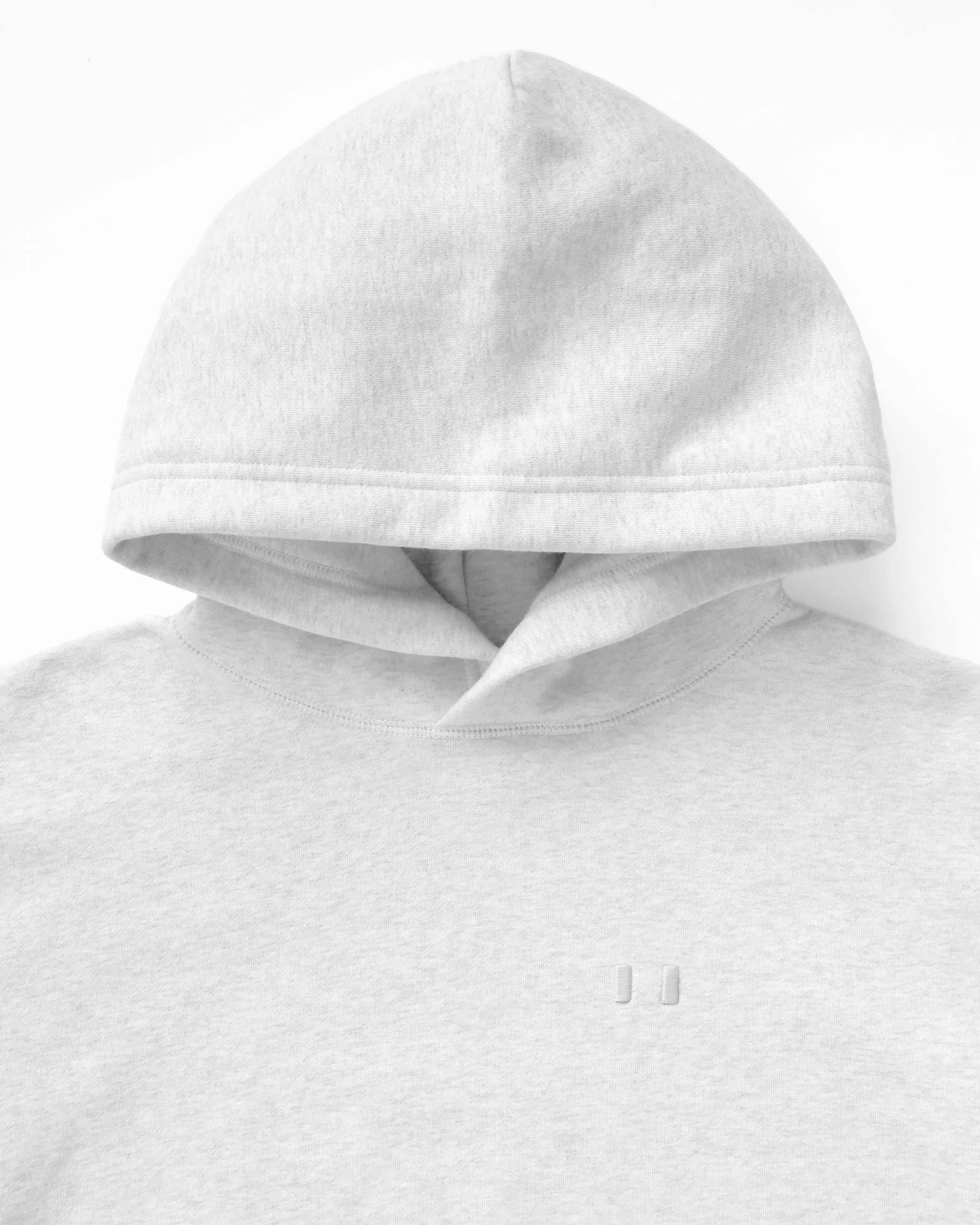 Flag Fleece Hoodie Cloud - Unisex - Image 4