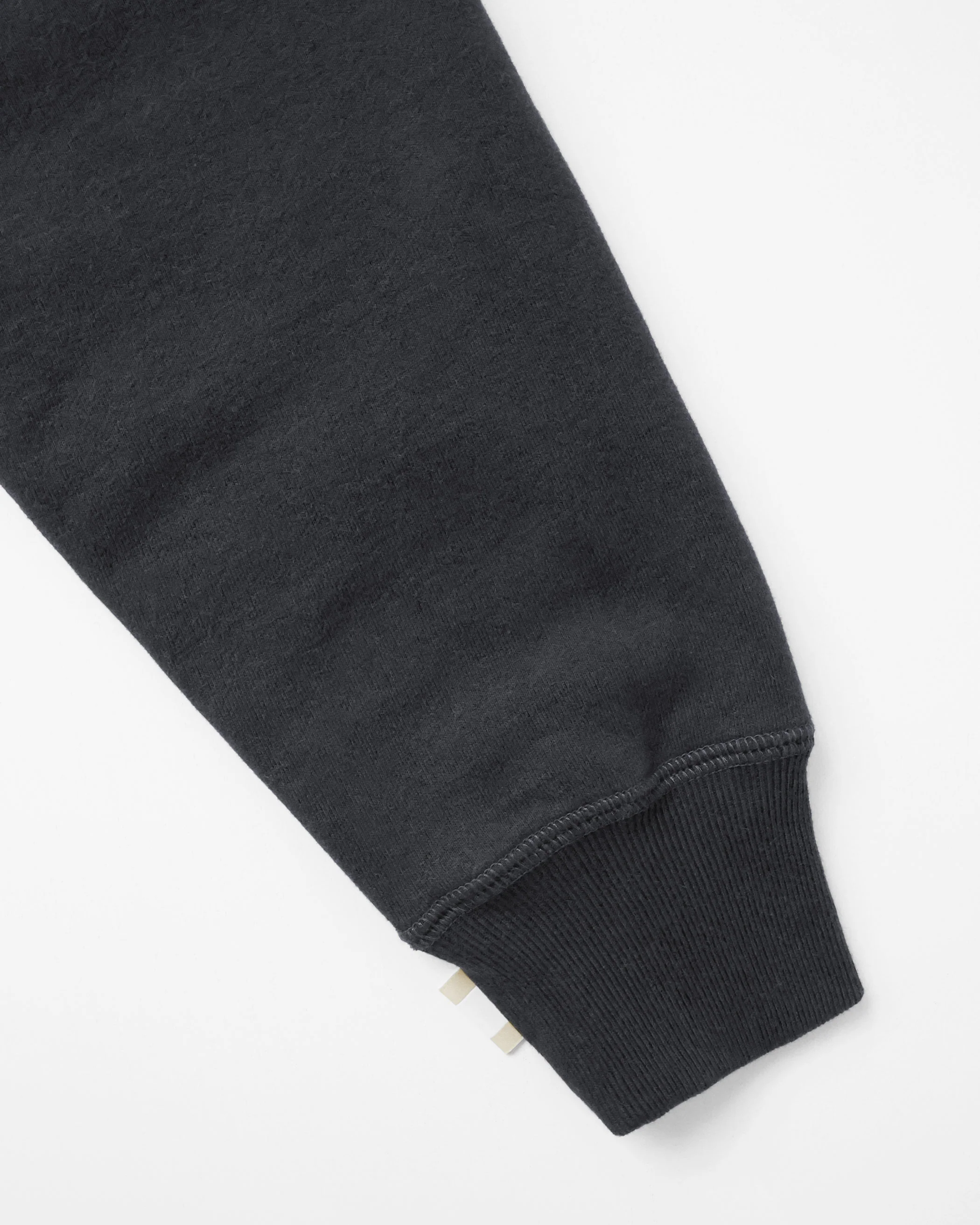 Flag Fleece Hoodie Coal - Unisex - Image 5