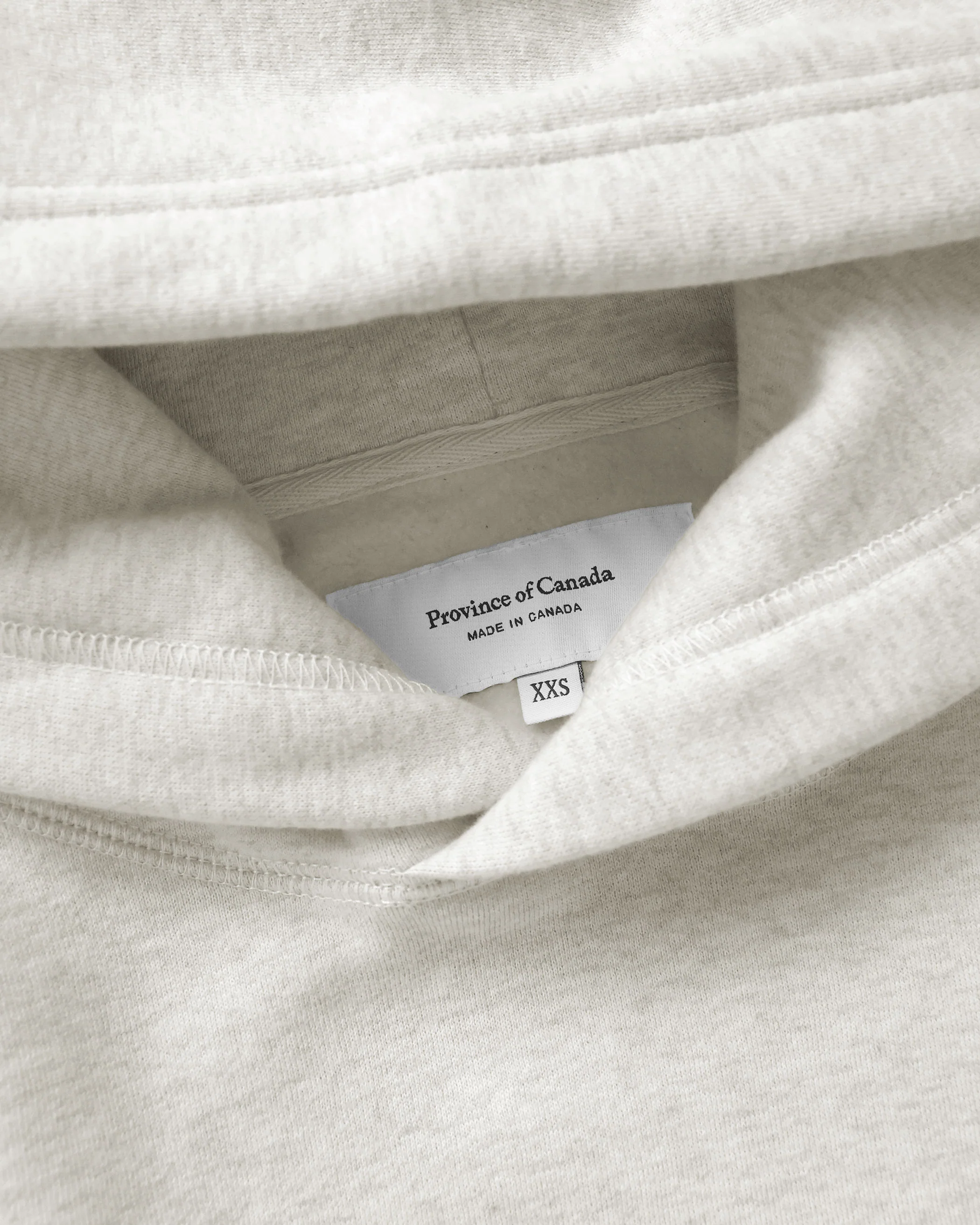 Flag Fleece Hoodie Eggshell - Unisex - Image 5