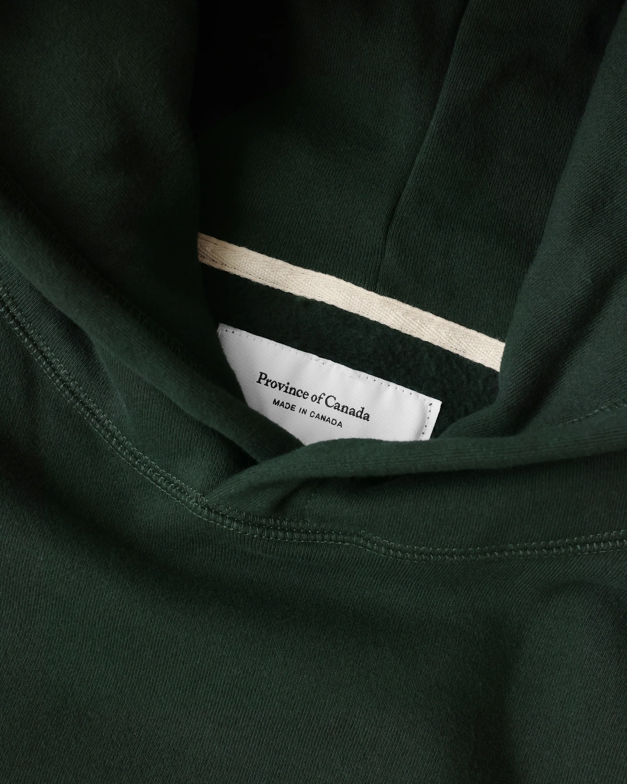 Flag Fleece Hoodie Forest - Unisex - Image 4