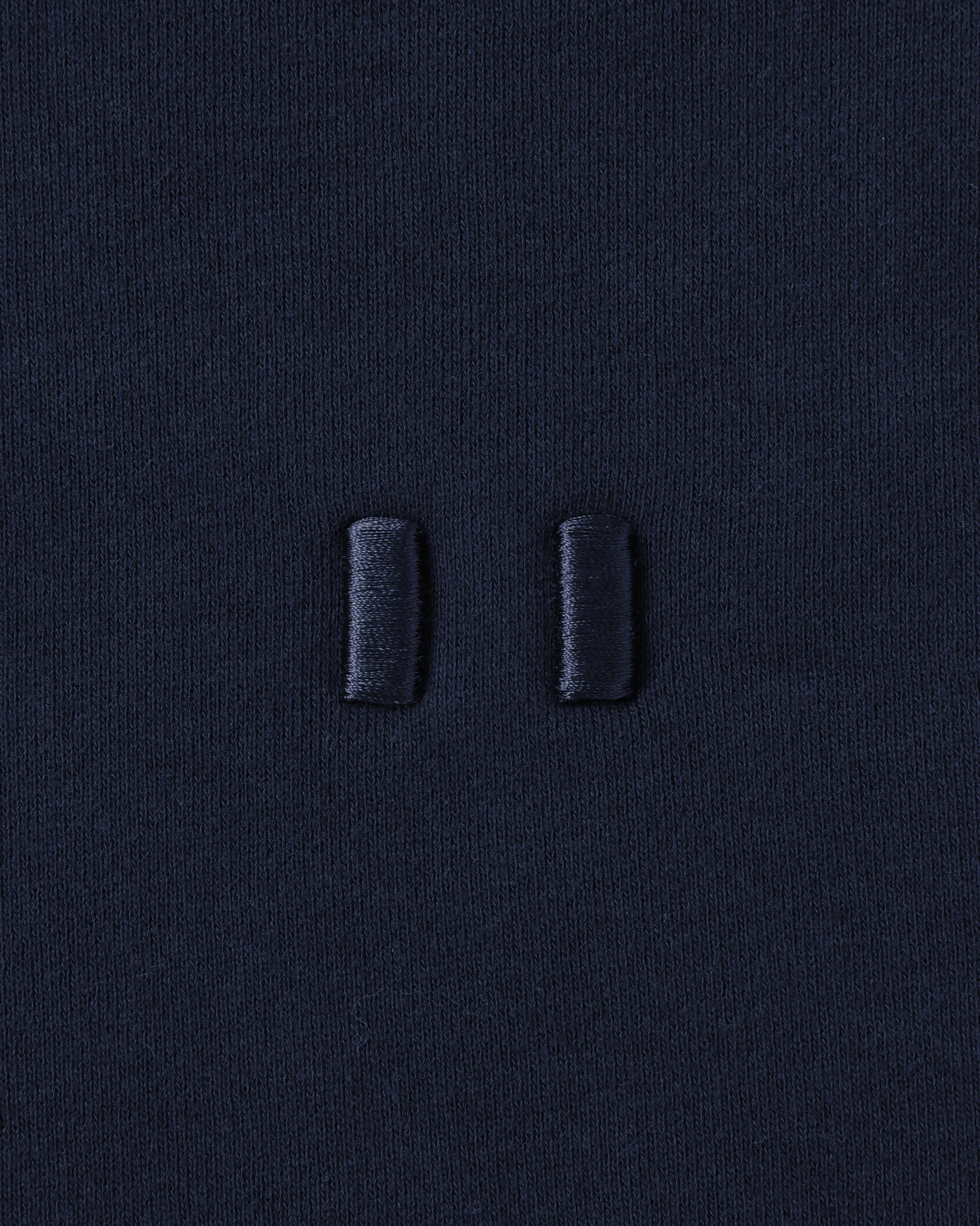 Flag Fleece Hoodie Navy - Unisex - Image 6