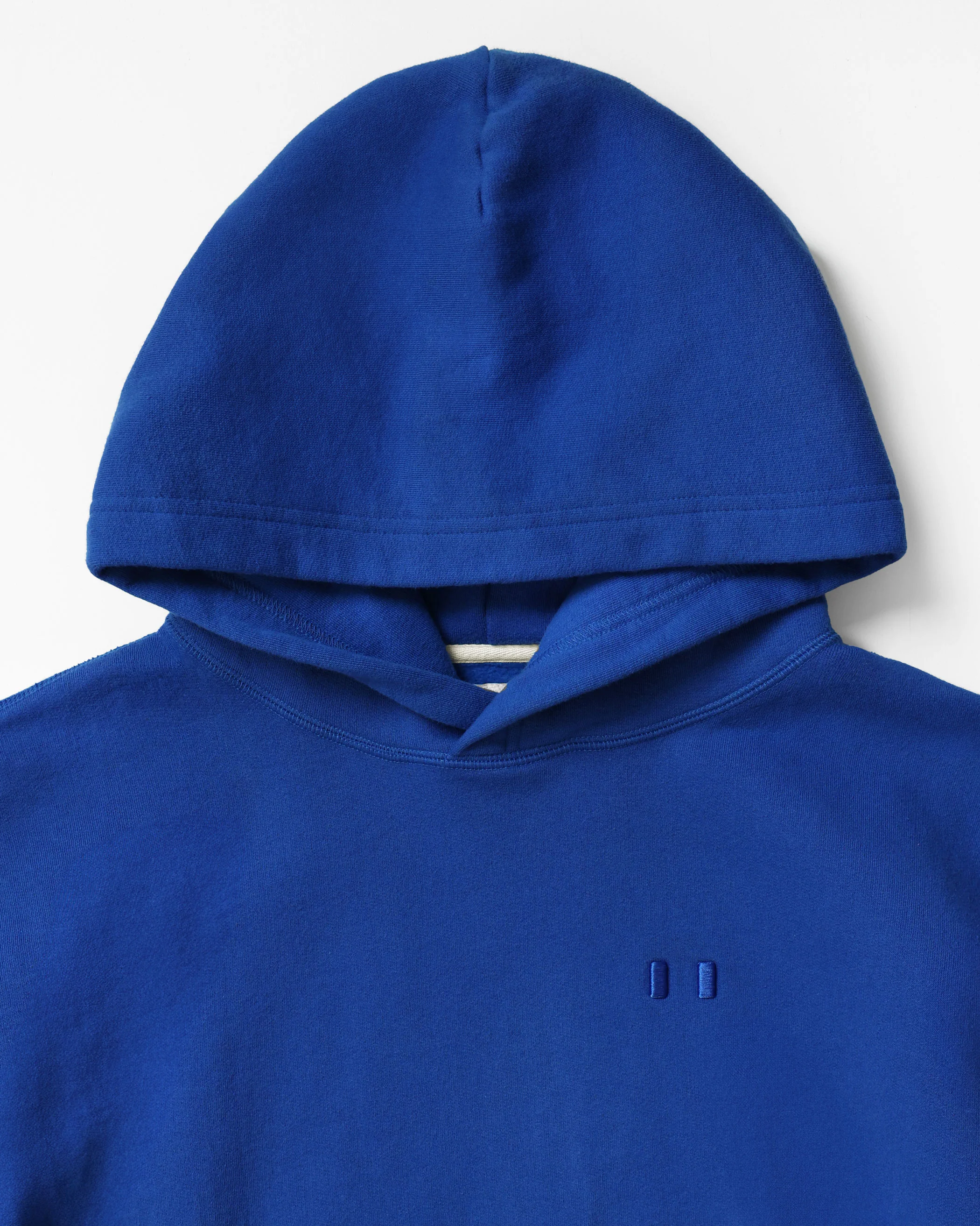 Flag Fleece Hoodie Royal - Unisex - Image 4