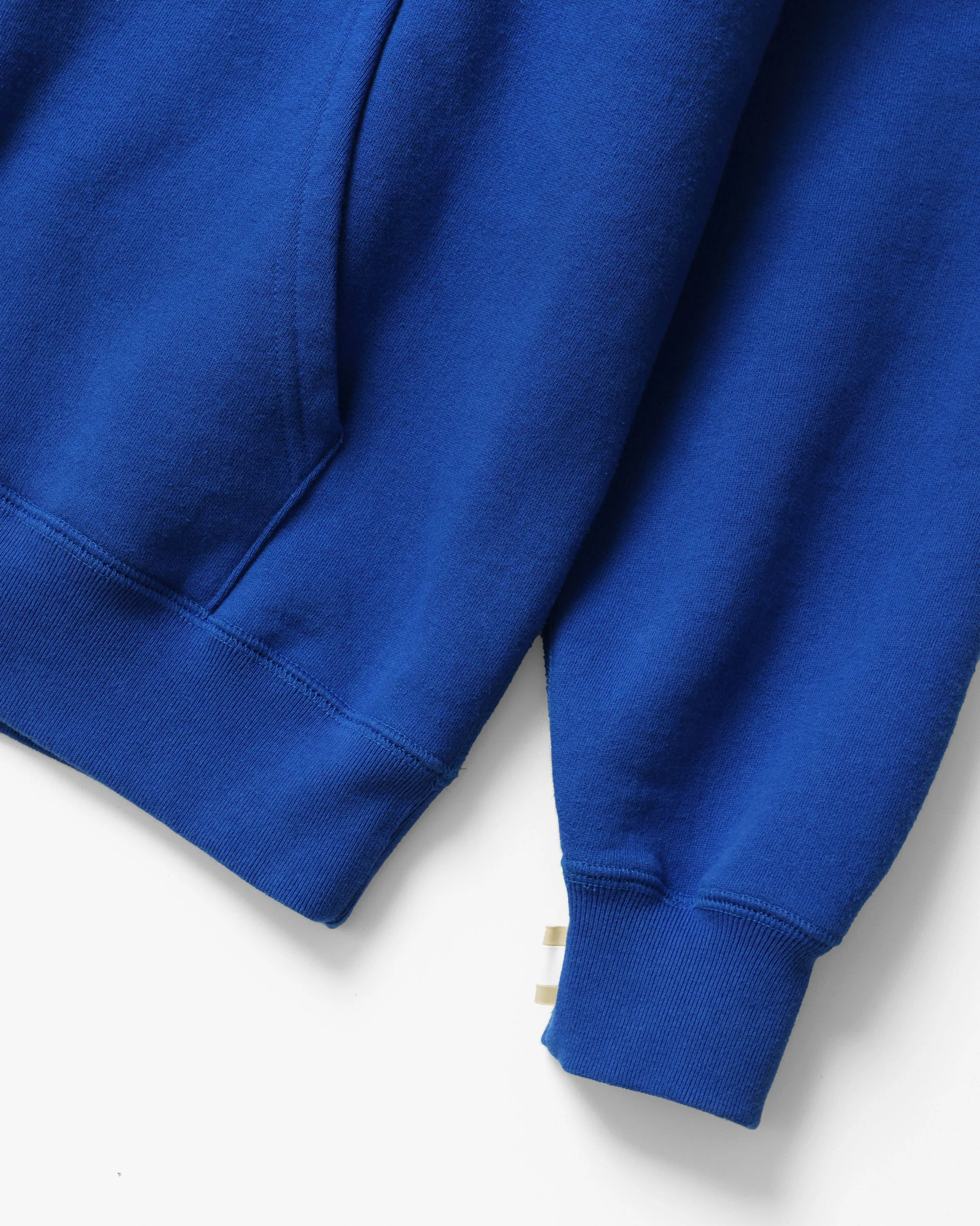Flag Fleece Hoodie Royal - Unisex - Image 7