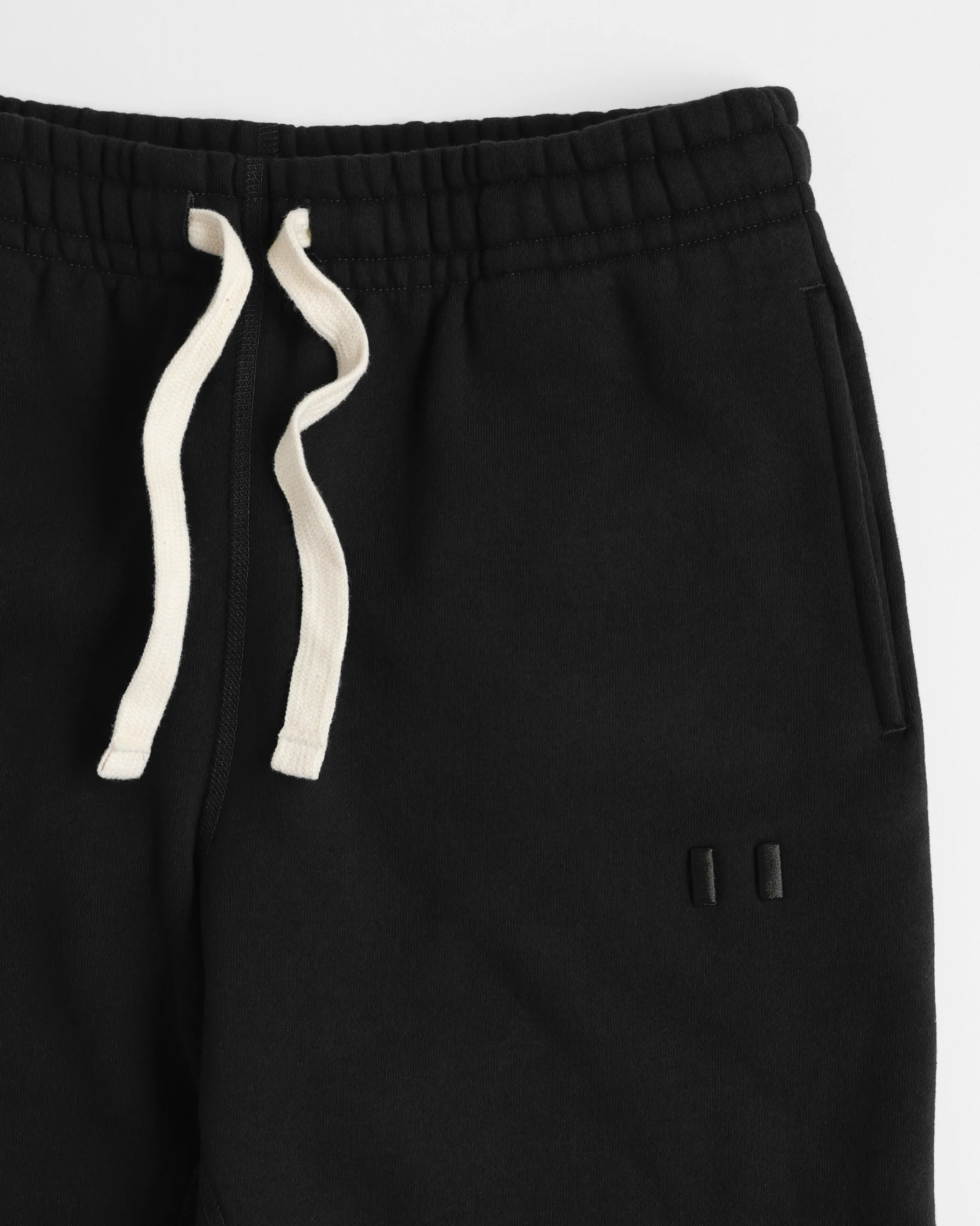 Flag Fleece Sweatpant Black - Unisex - Image 4