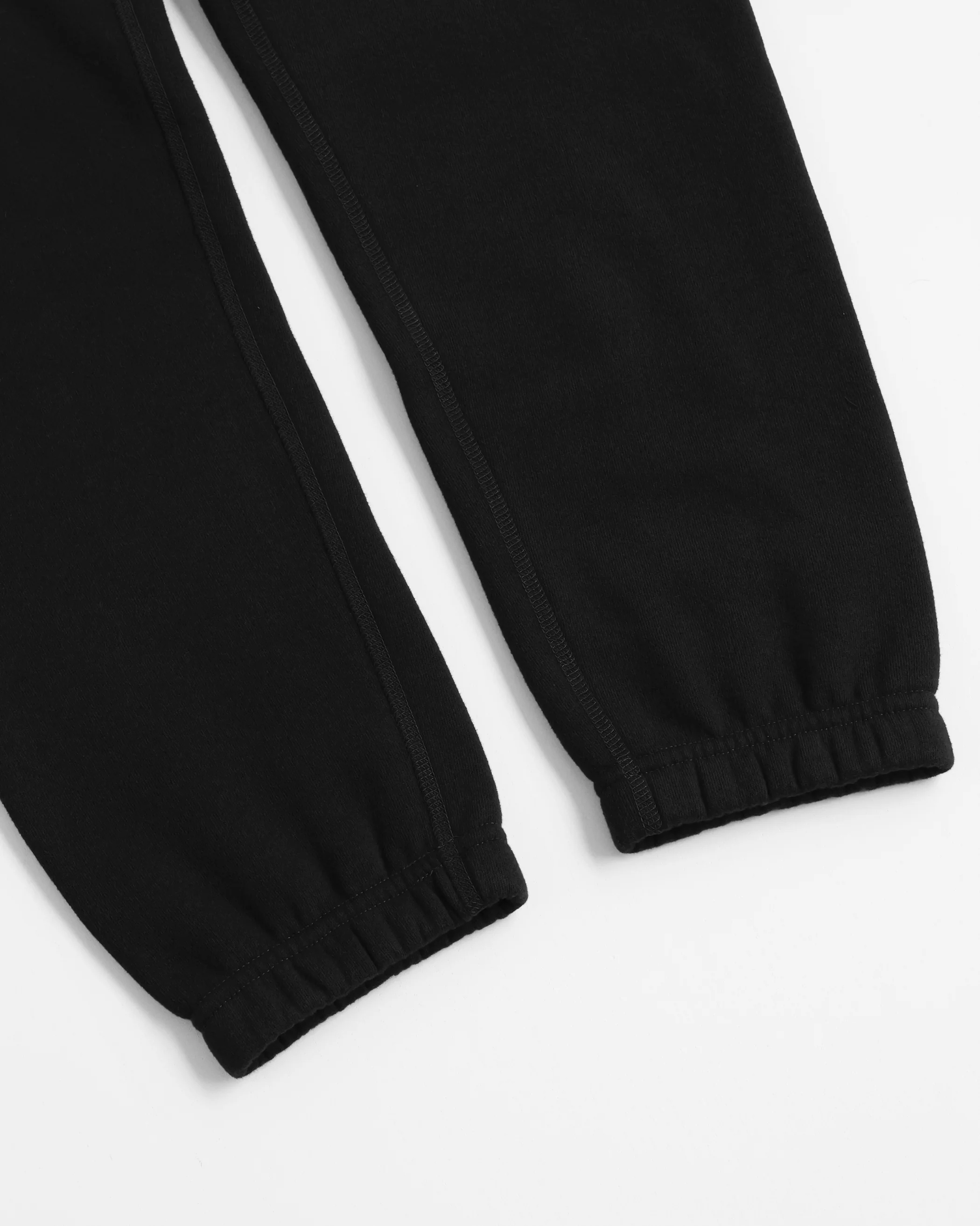 Flag Fleece Sweatpant Black - Unisex - Image 5