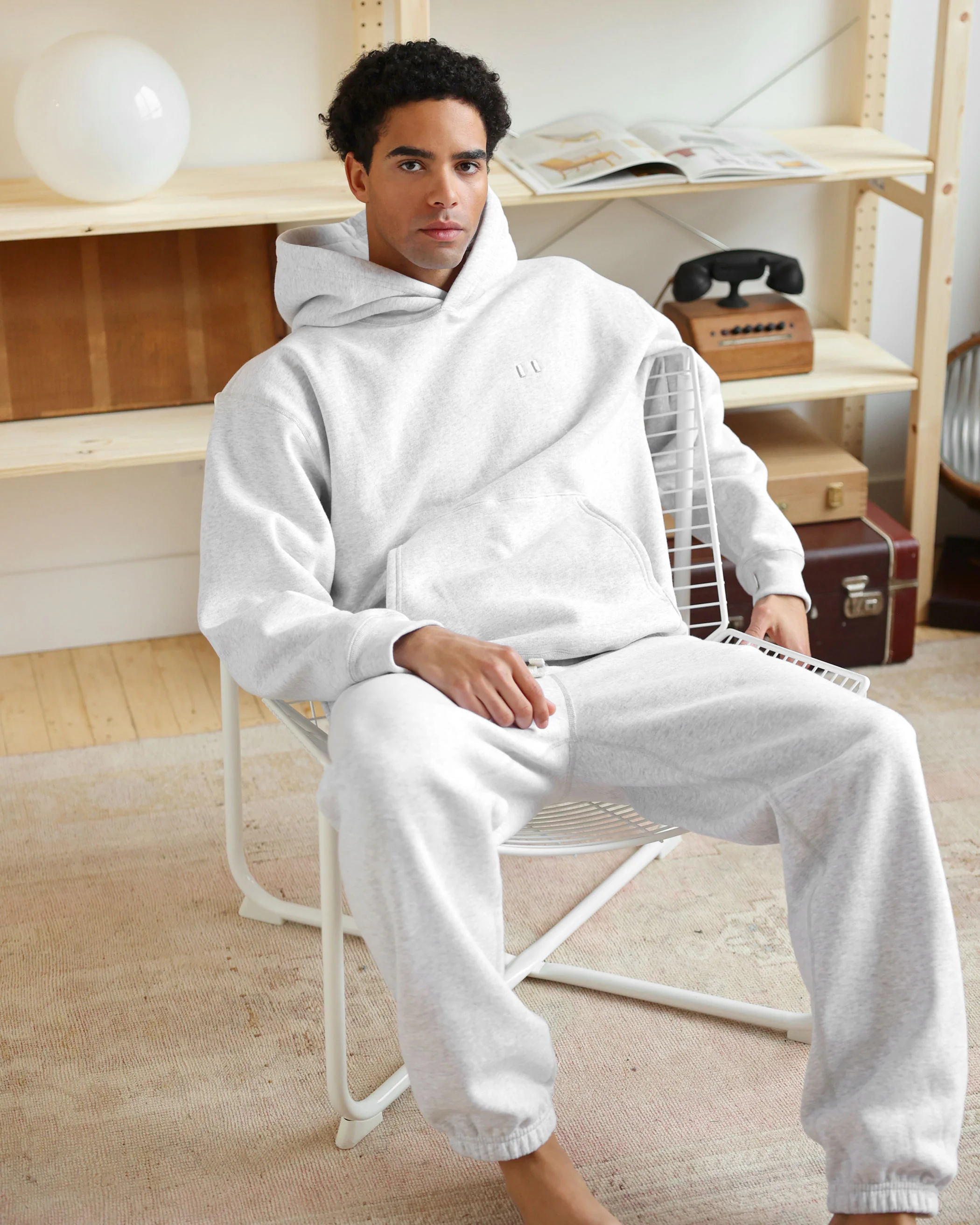 Flag Fleece Sweatpant Cloud - Unisex - Image 3