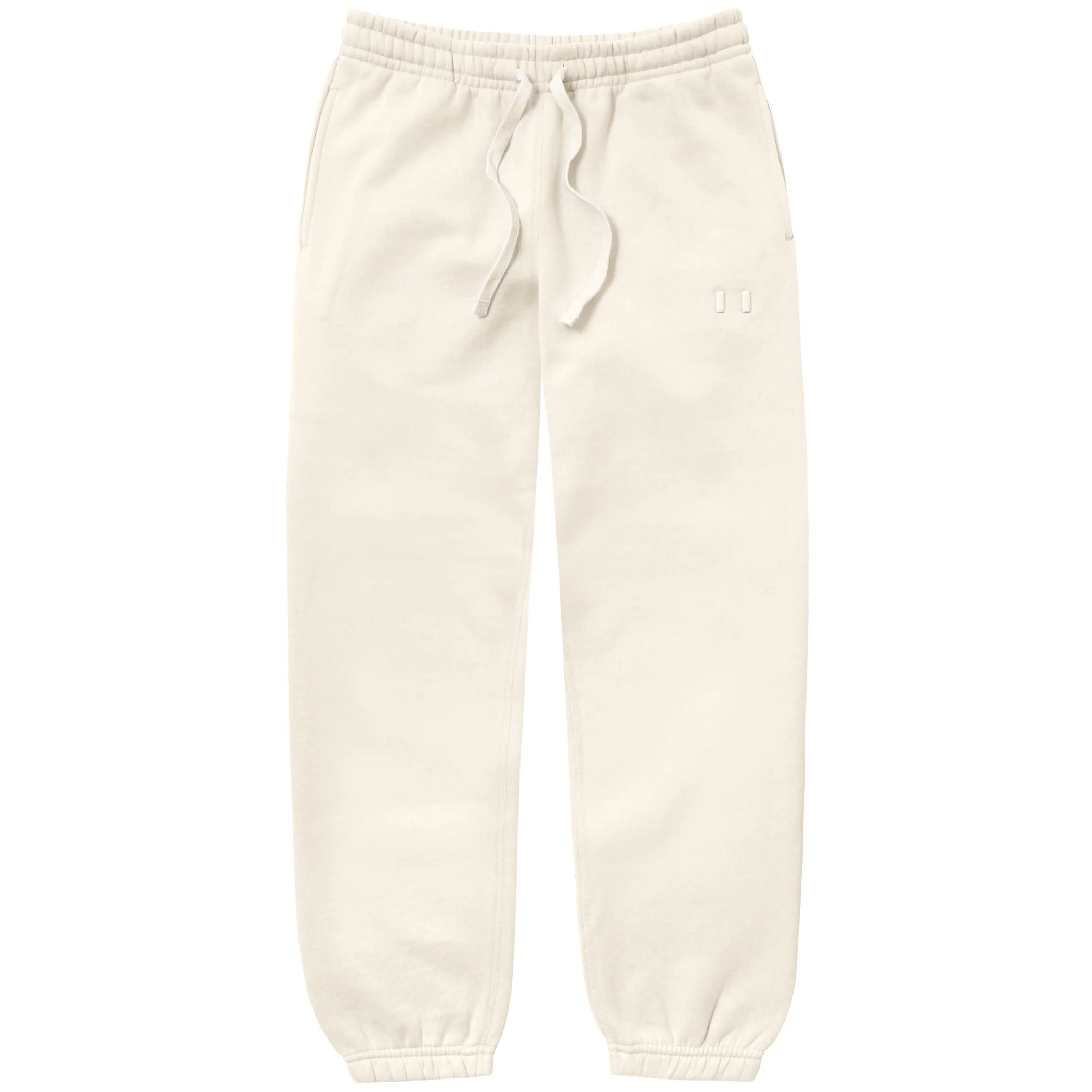 Flag Fleece Sweatpant Cream - Unisex