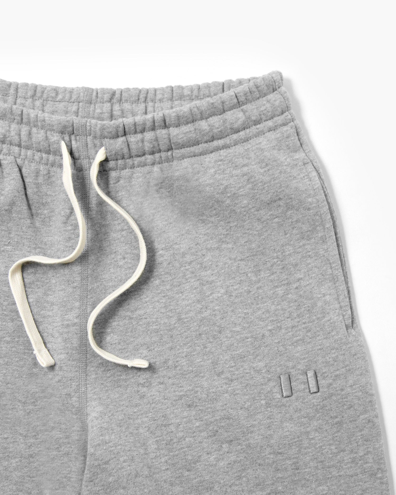 Flag Fleece Sweatpant Heather Grey - Unisex - Image 4
