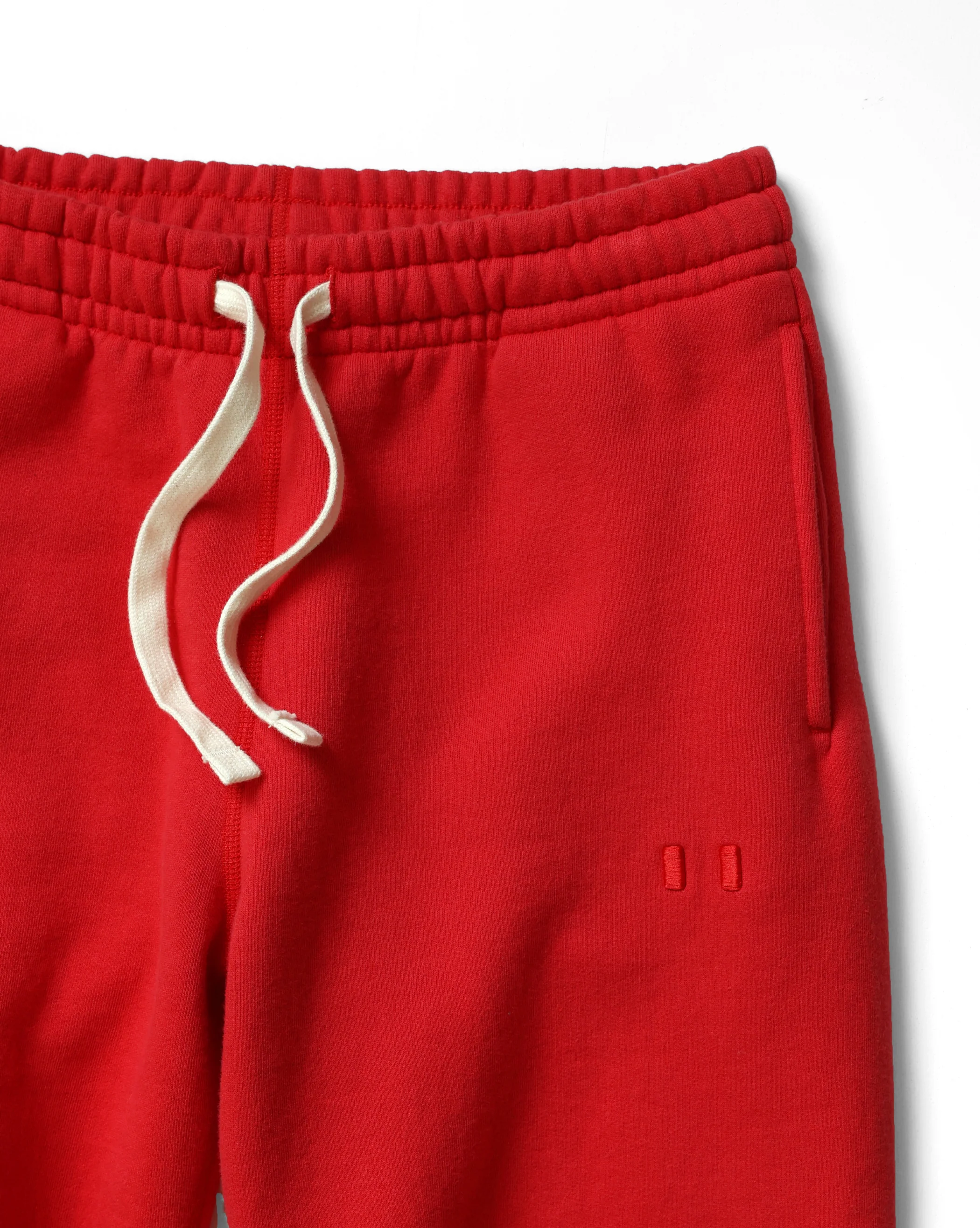 Flag Fleece Sweatpant Red - Unisex - Image 2