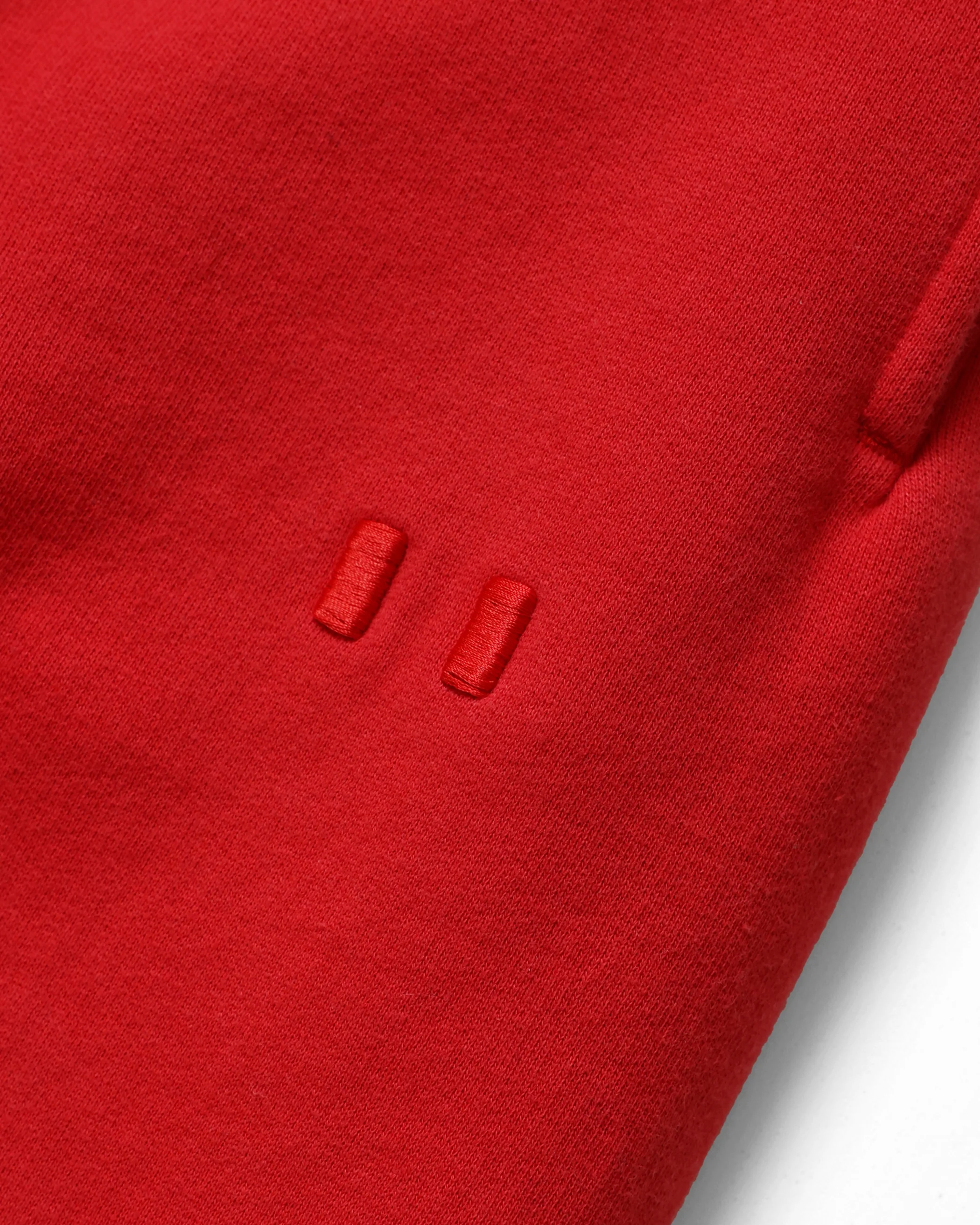 Flag Fleece Sweatpant Red - Unisex - Image 3