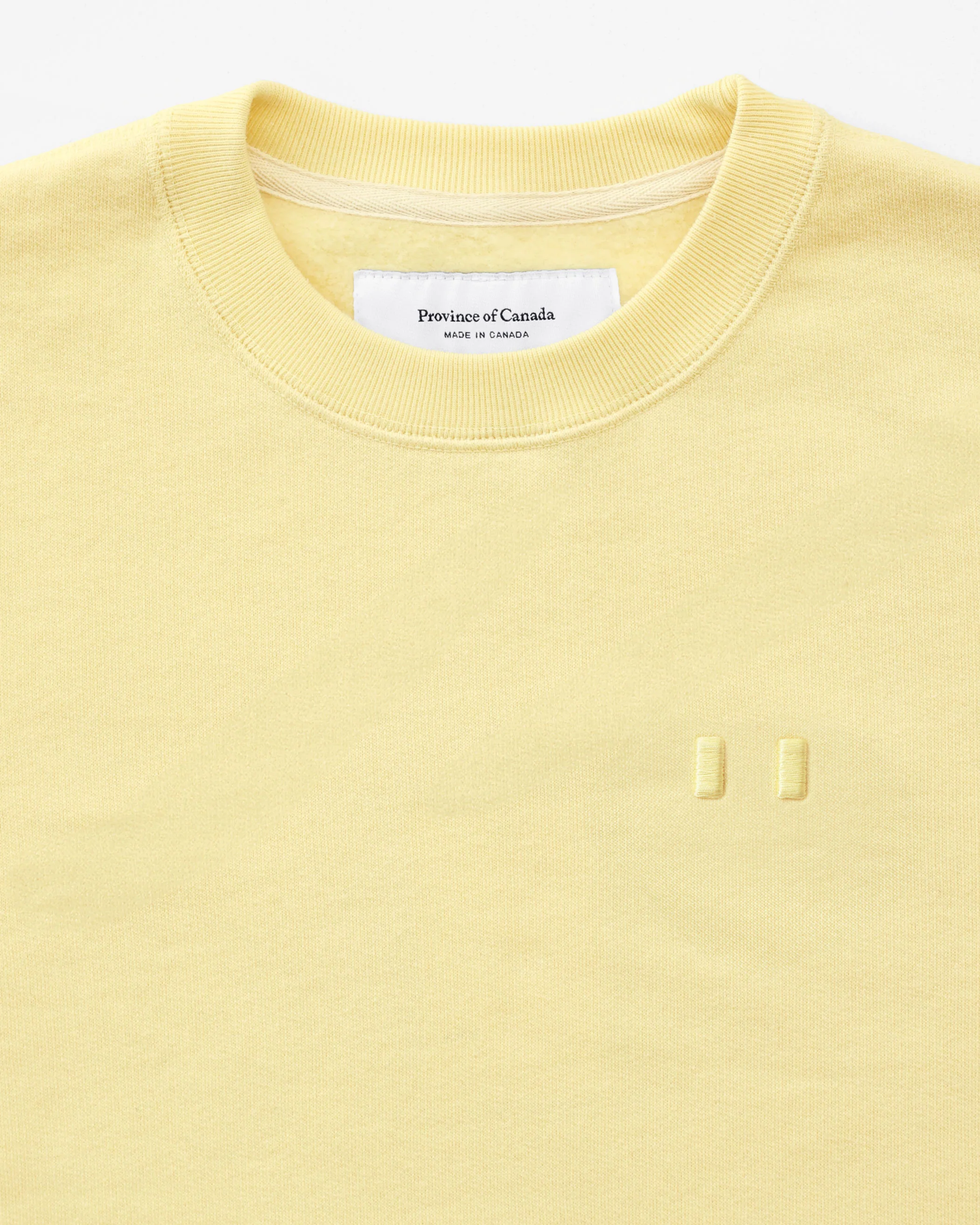 Flag Fleece Sweatshirt Butter - Unisex - Image 2
