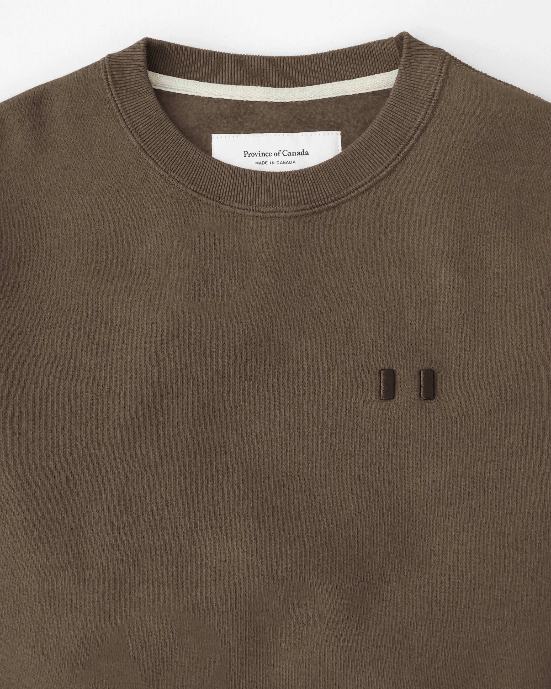 Flag Fleece Sweatshirt Chestnut - Unisex - Image 4