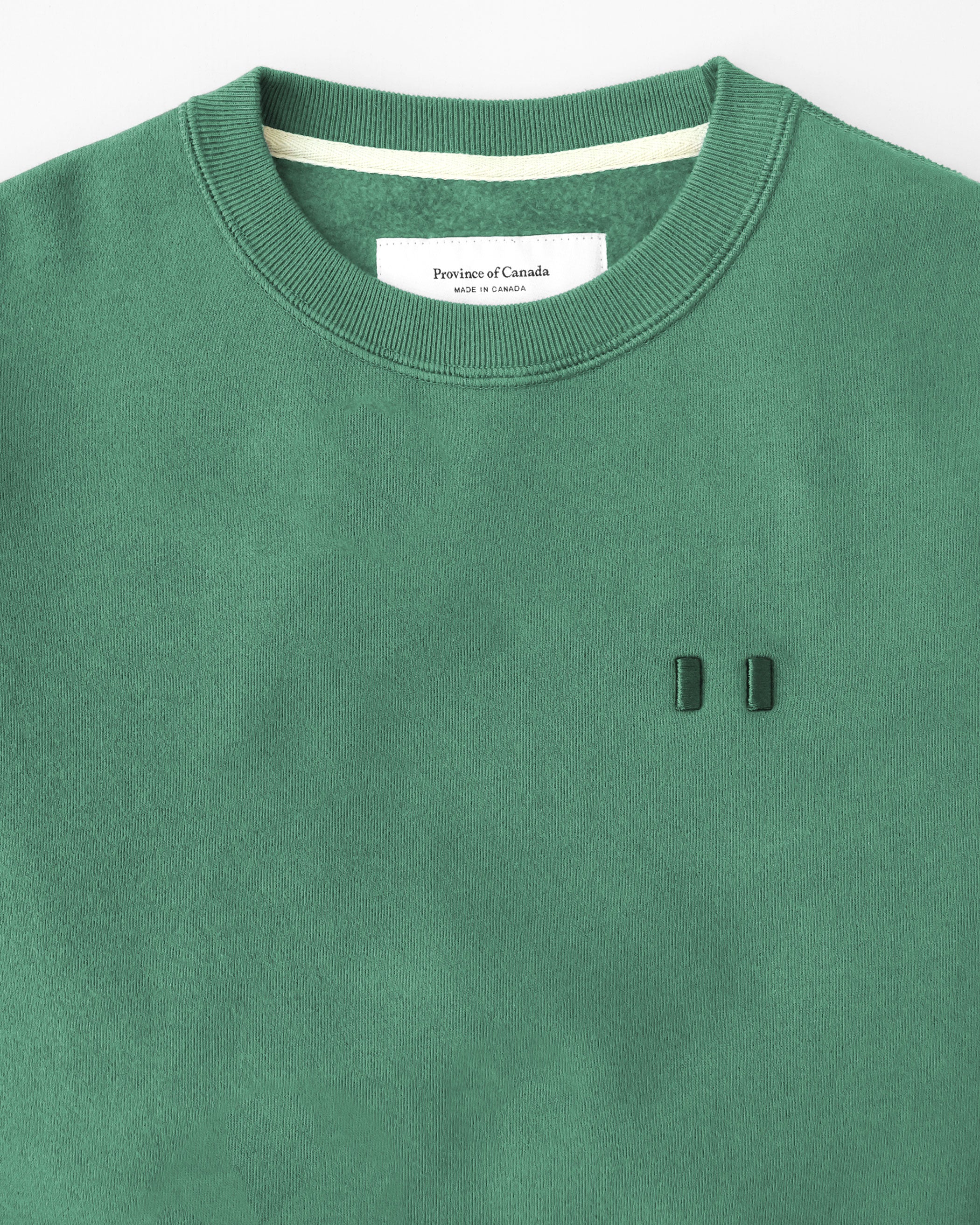 Flag Fleece Sweatshirt Green - Unisex - Image 4