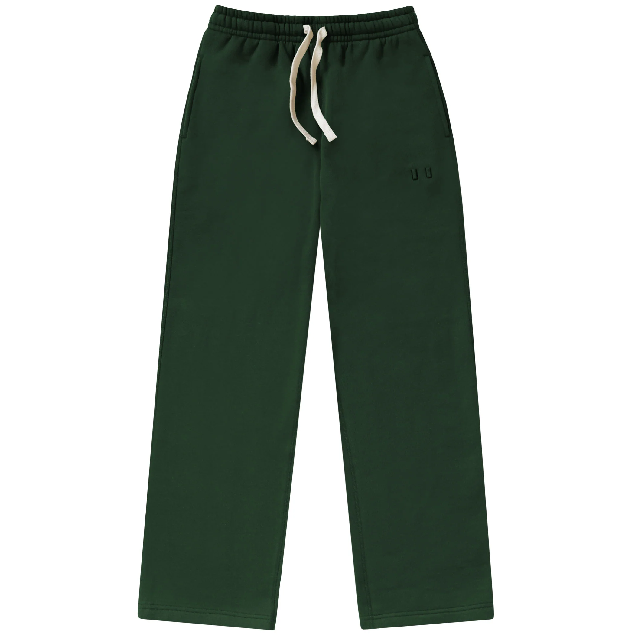 Flag Fleece Wide Leg Sweatpant Forest - Unisex