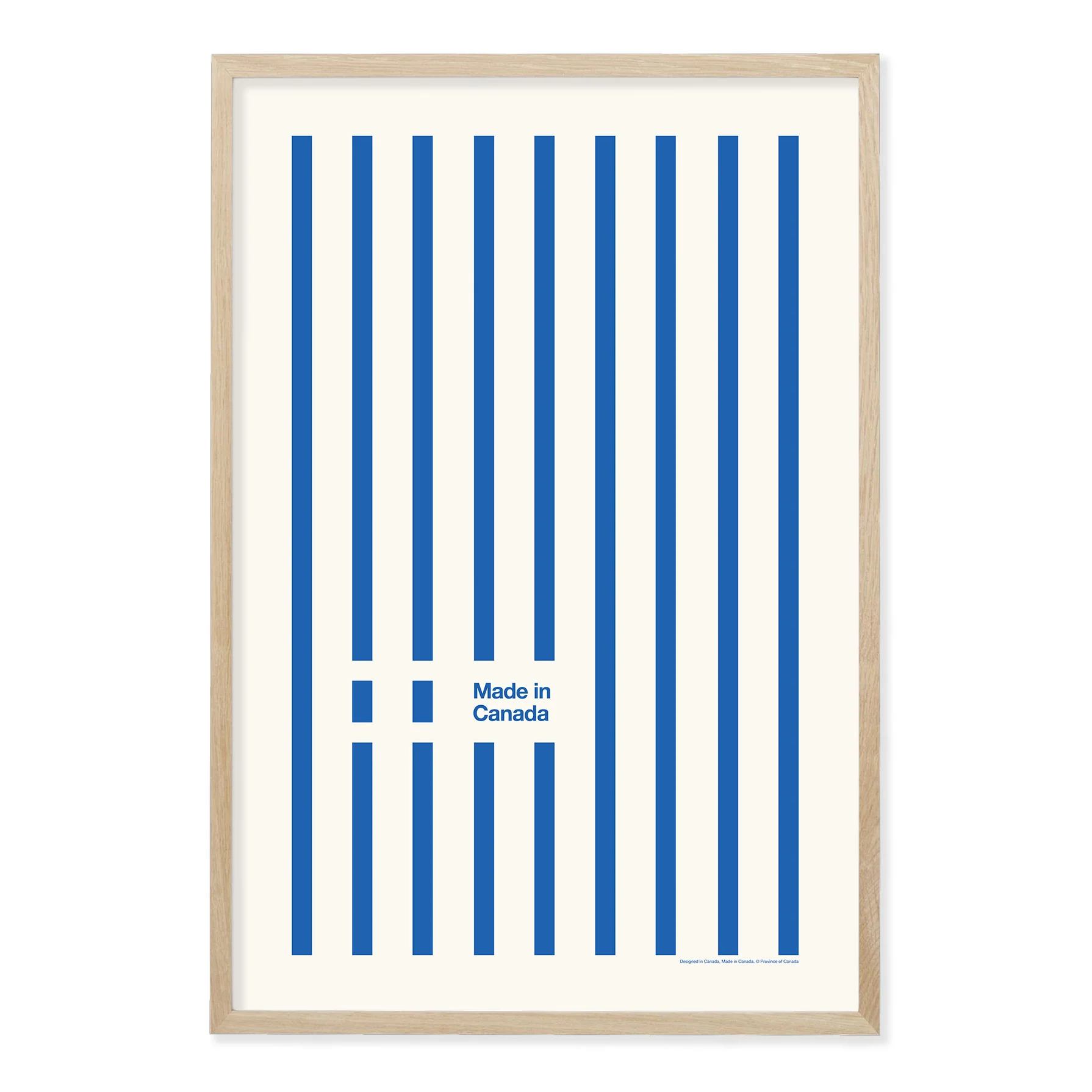 Flag Stripe Print