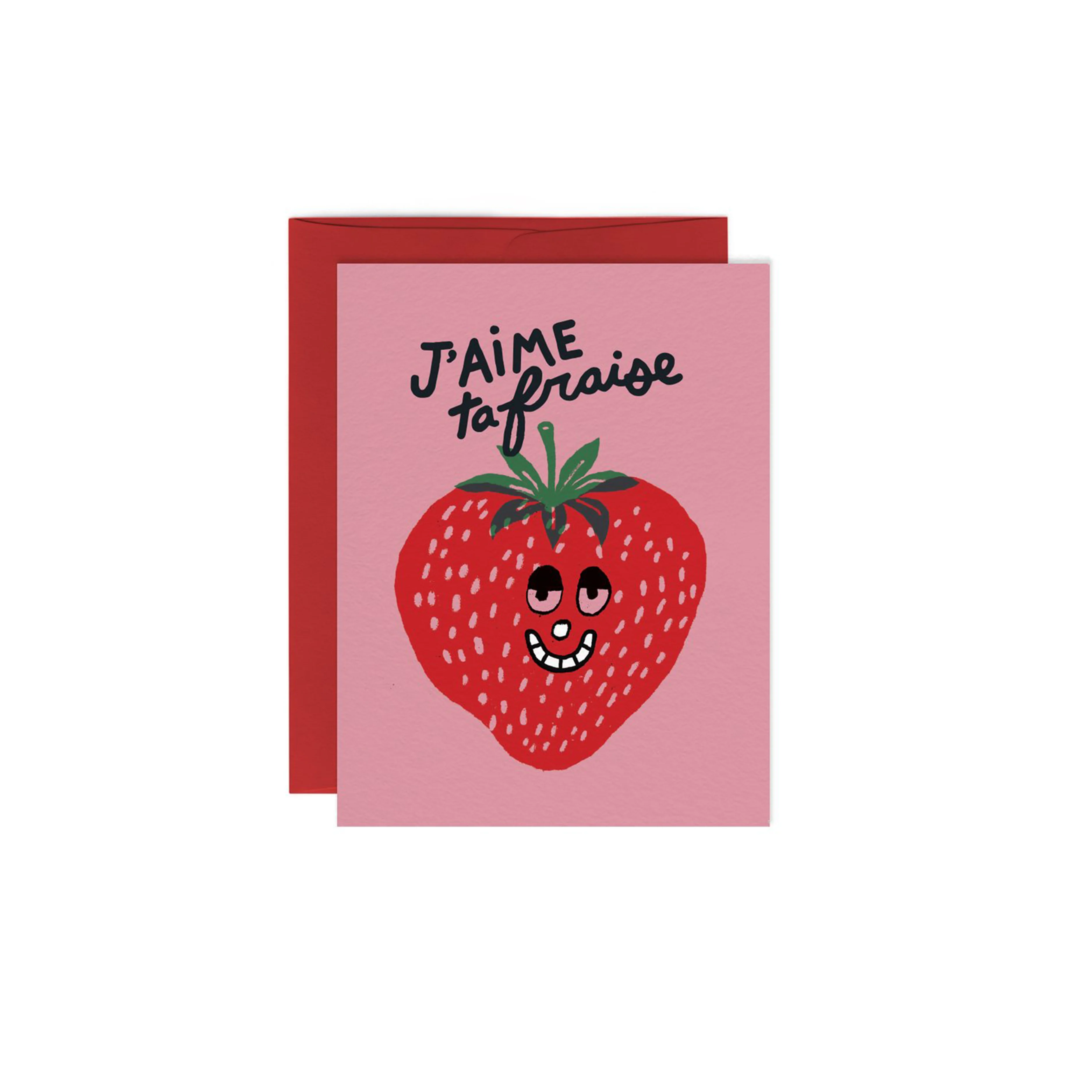 Fraise Greeting Card