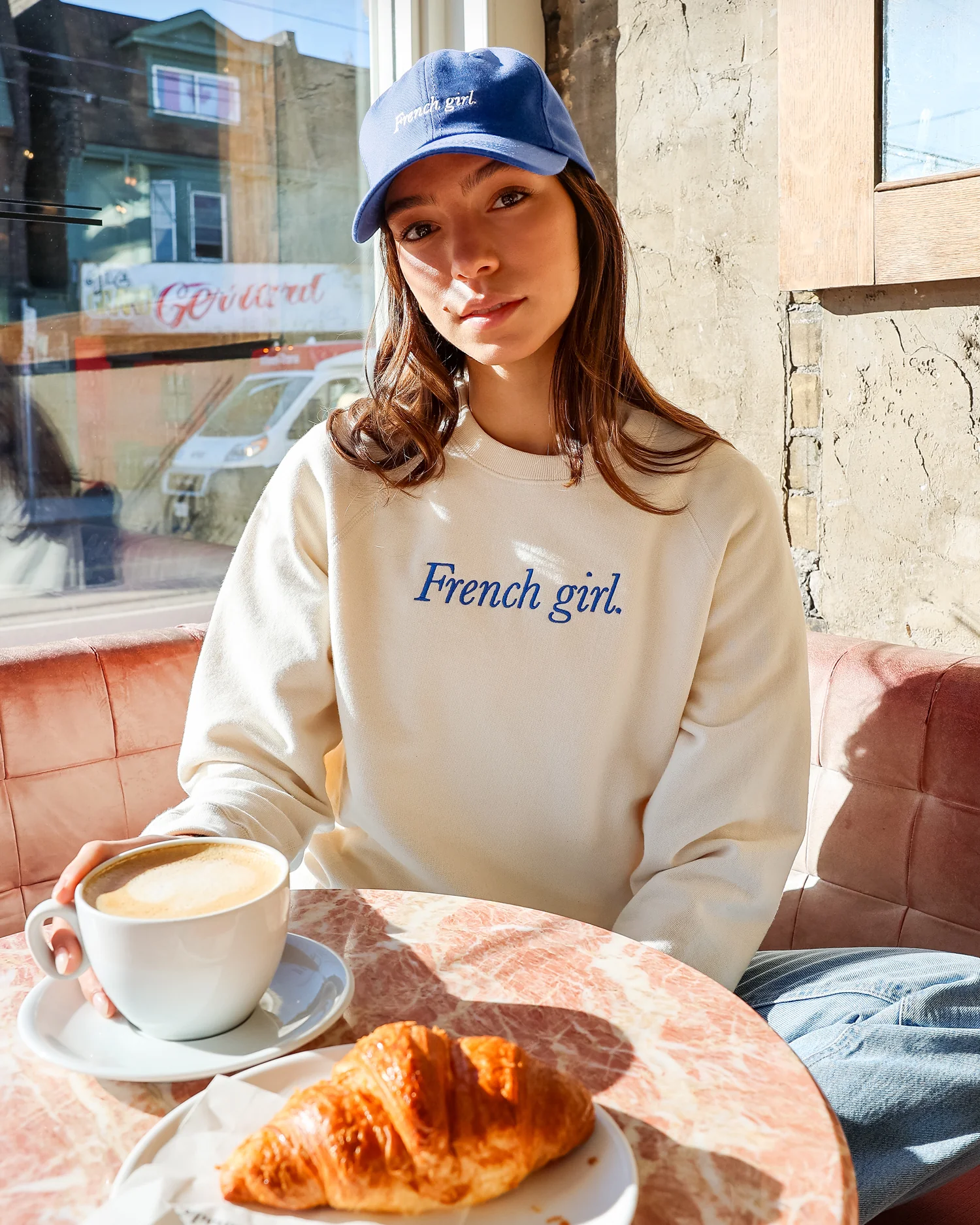 French Girl Sweater Natural - Unisex - Image 3