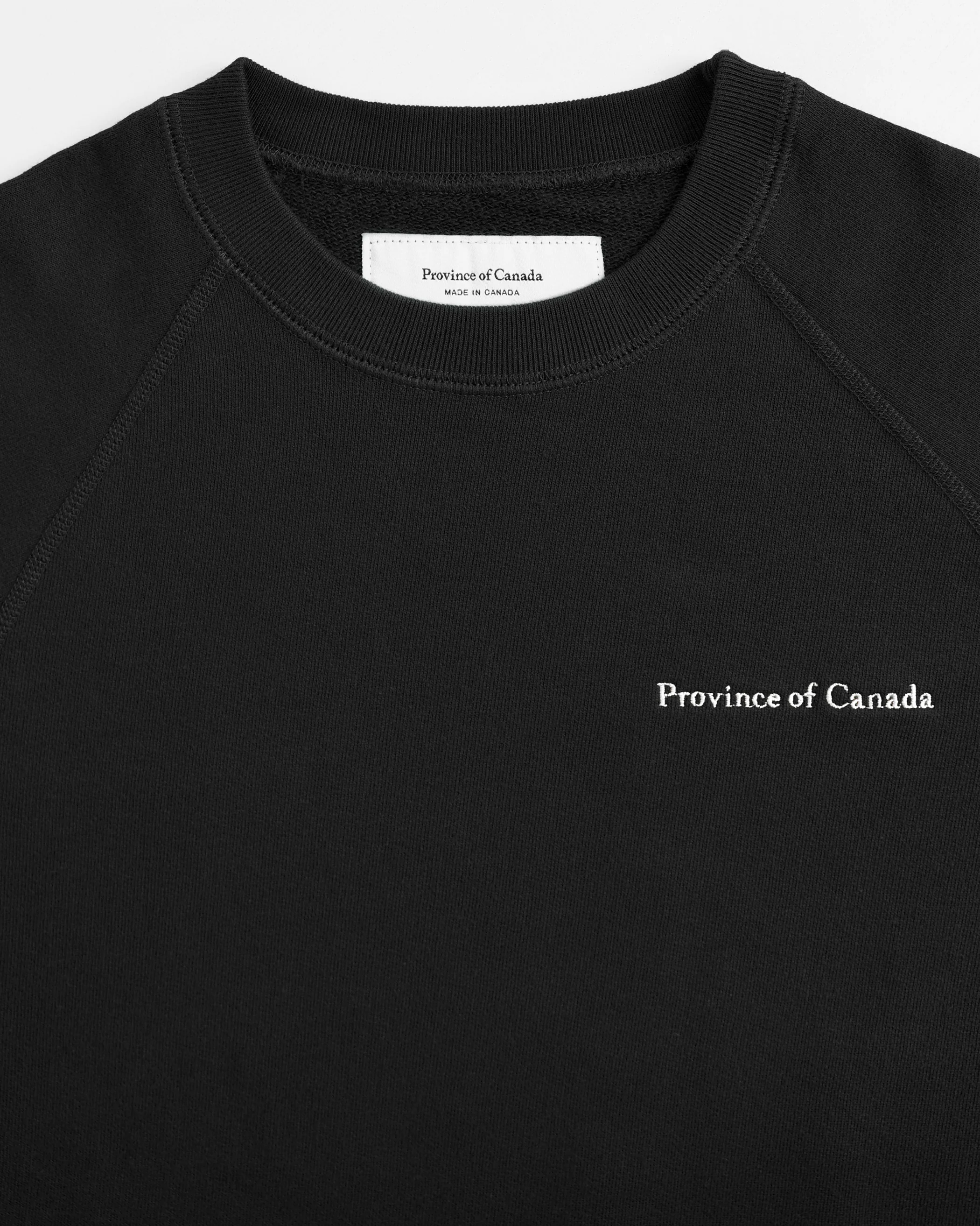 French Terry Sweatshirt Black - Unisex - Image 4