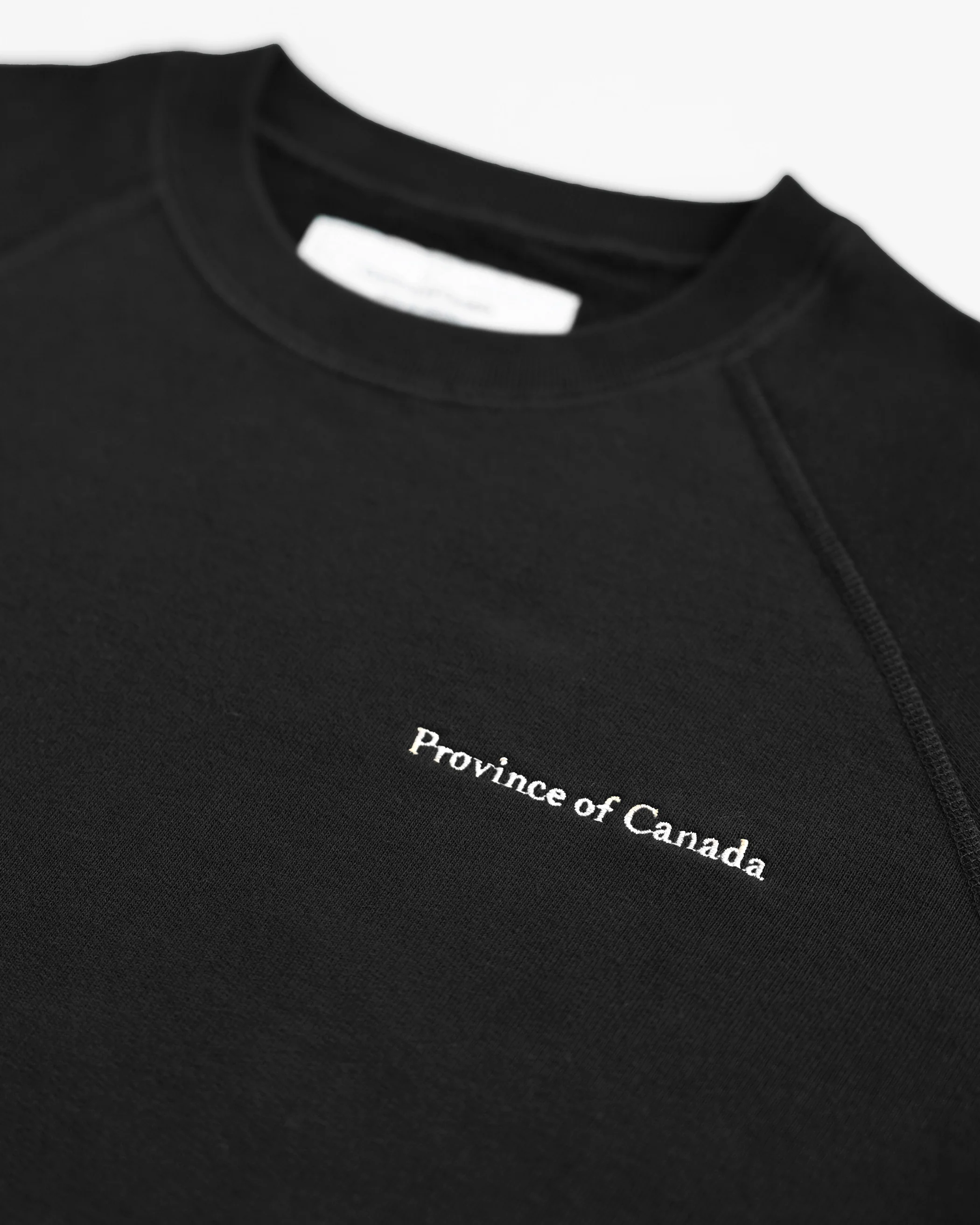 French Terry Sweatshirt Black - Unisex - Image 5